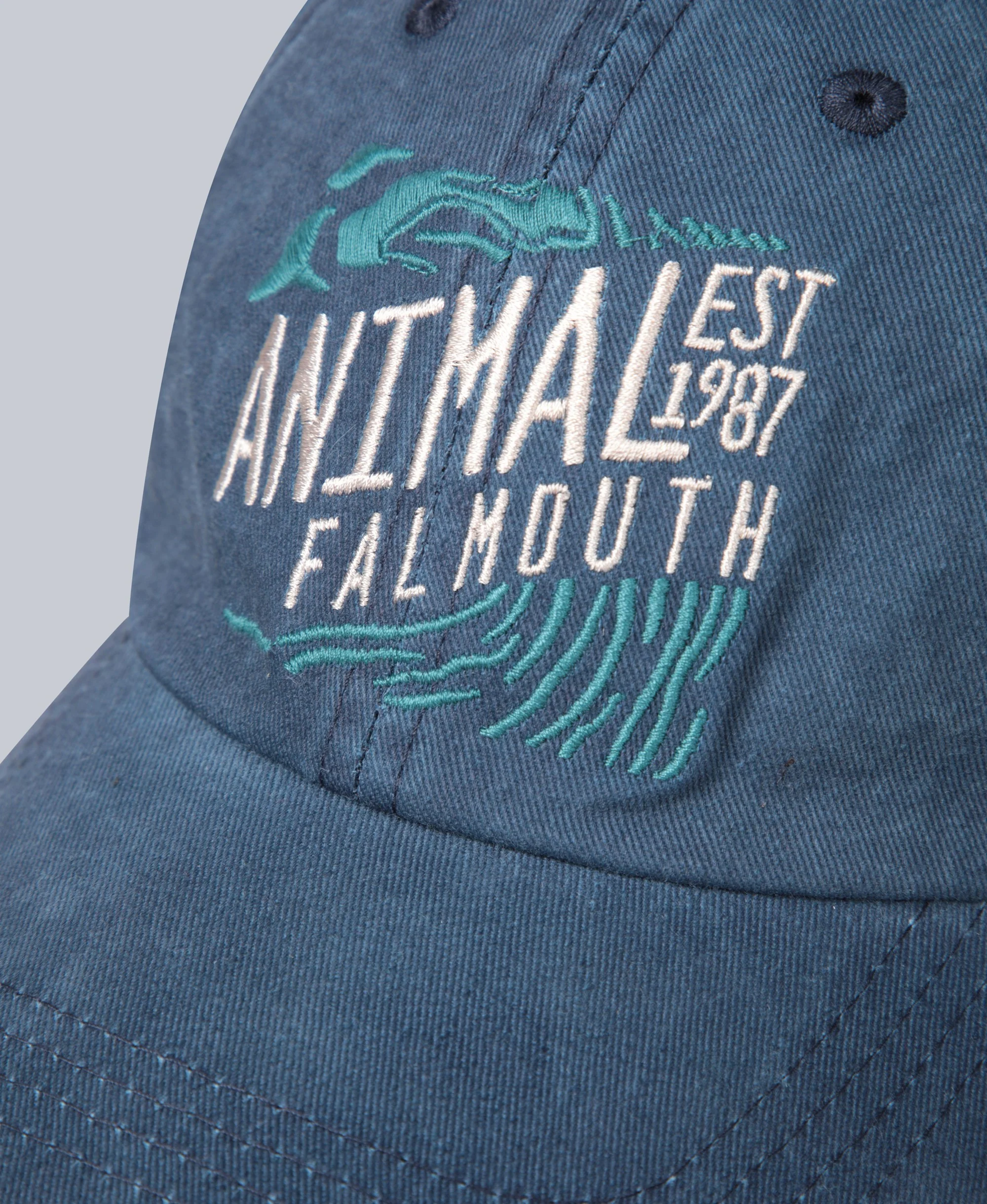 Falmouth Baseball Cap - Navy - Image 5
