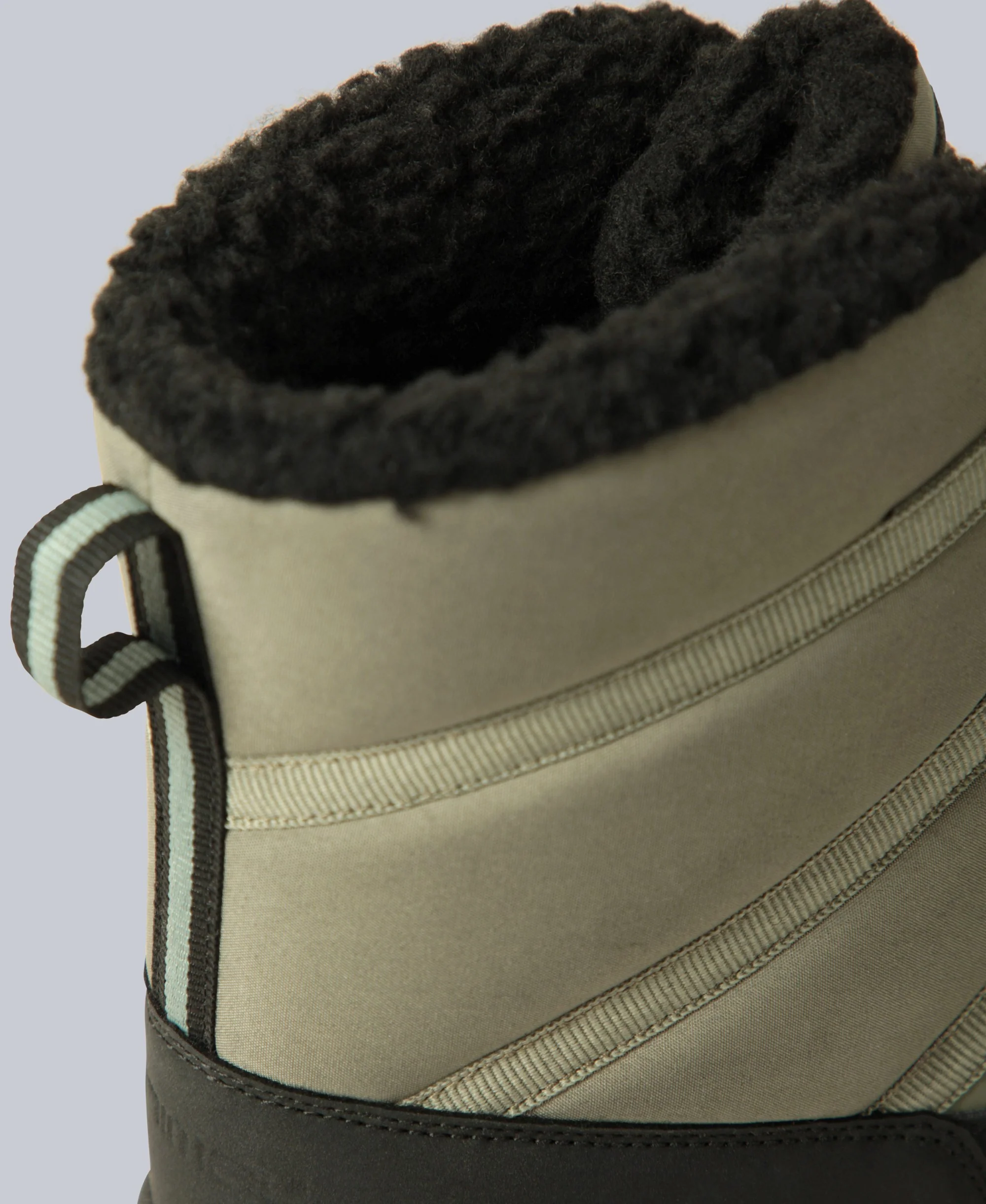 Filey Mens Snow Boots - Khaki - Image 11