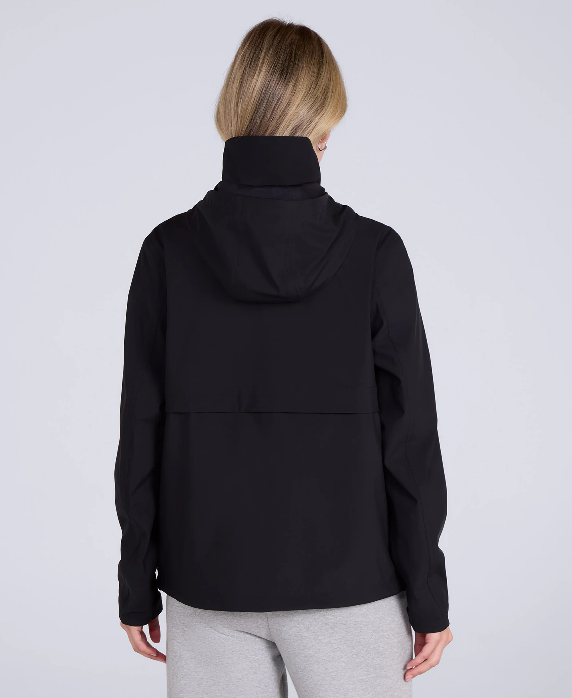 Finn Womens Waterproof Jacket - Black - Image 3