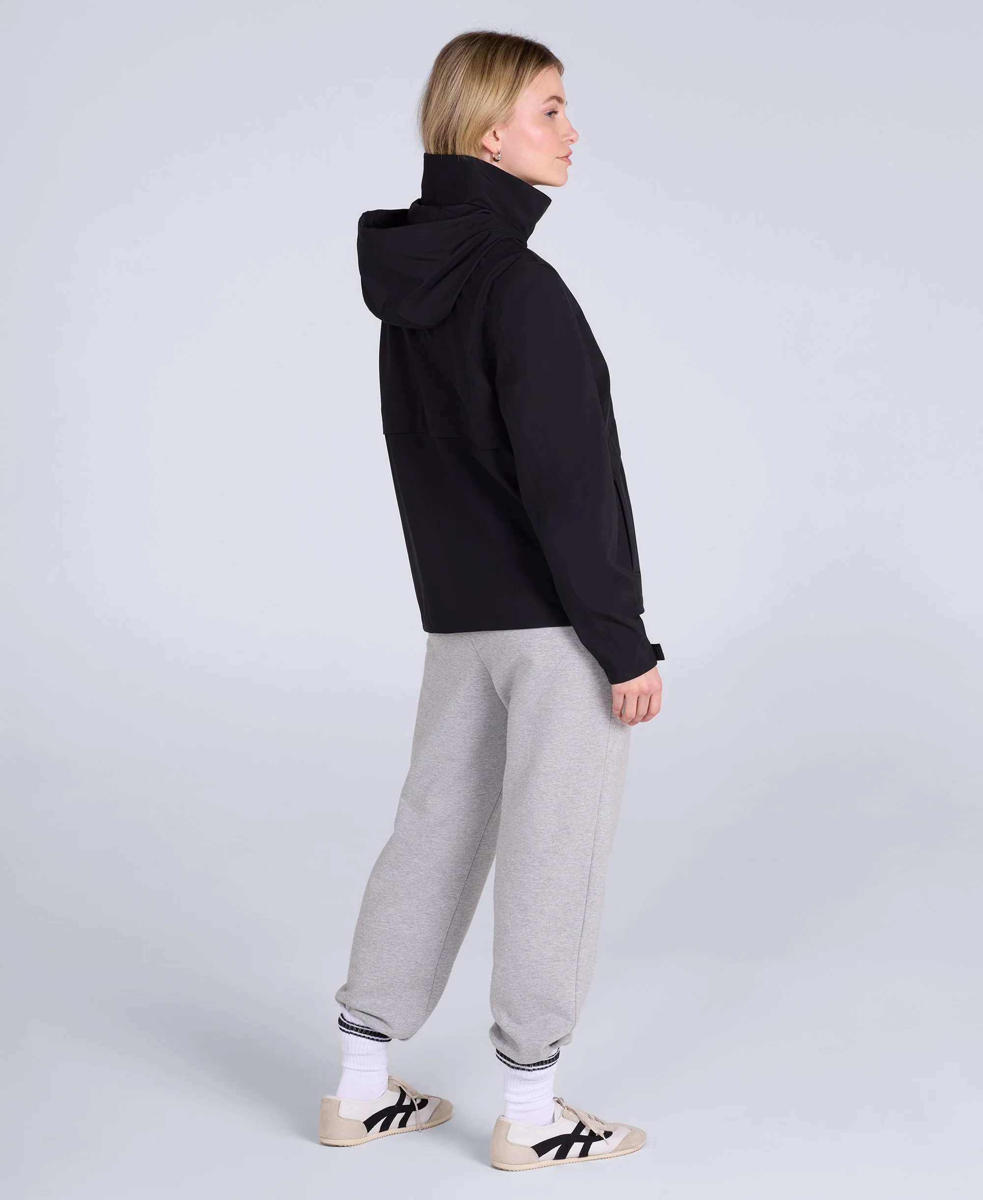 Finn Womens Waterproof Jacket - Black - Image 4