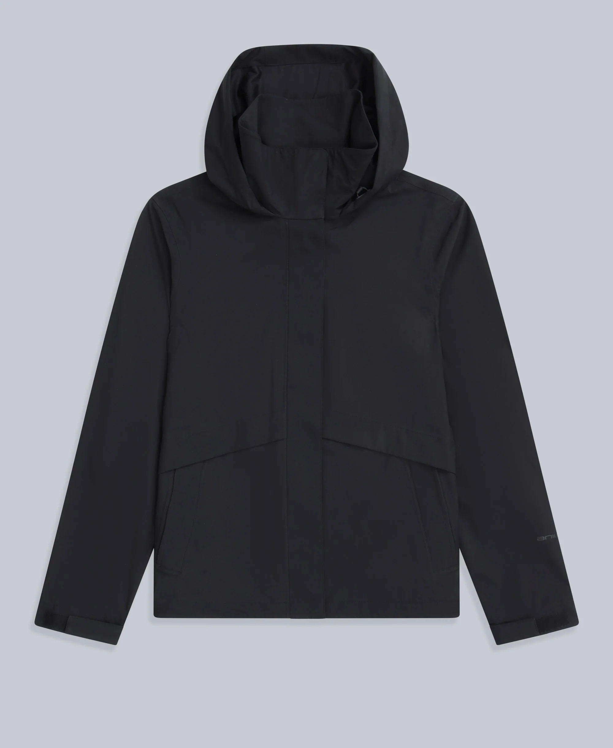 Finn Womens Waterproof Jacket - Black - Image 5