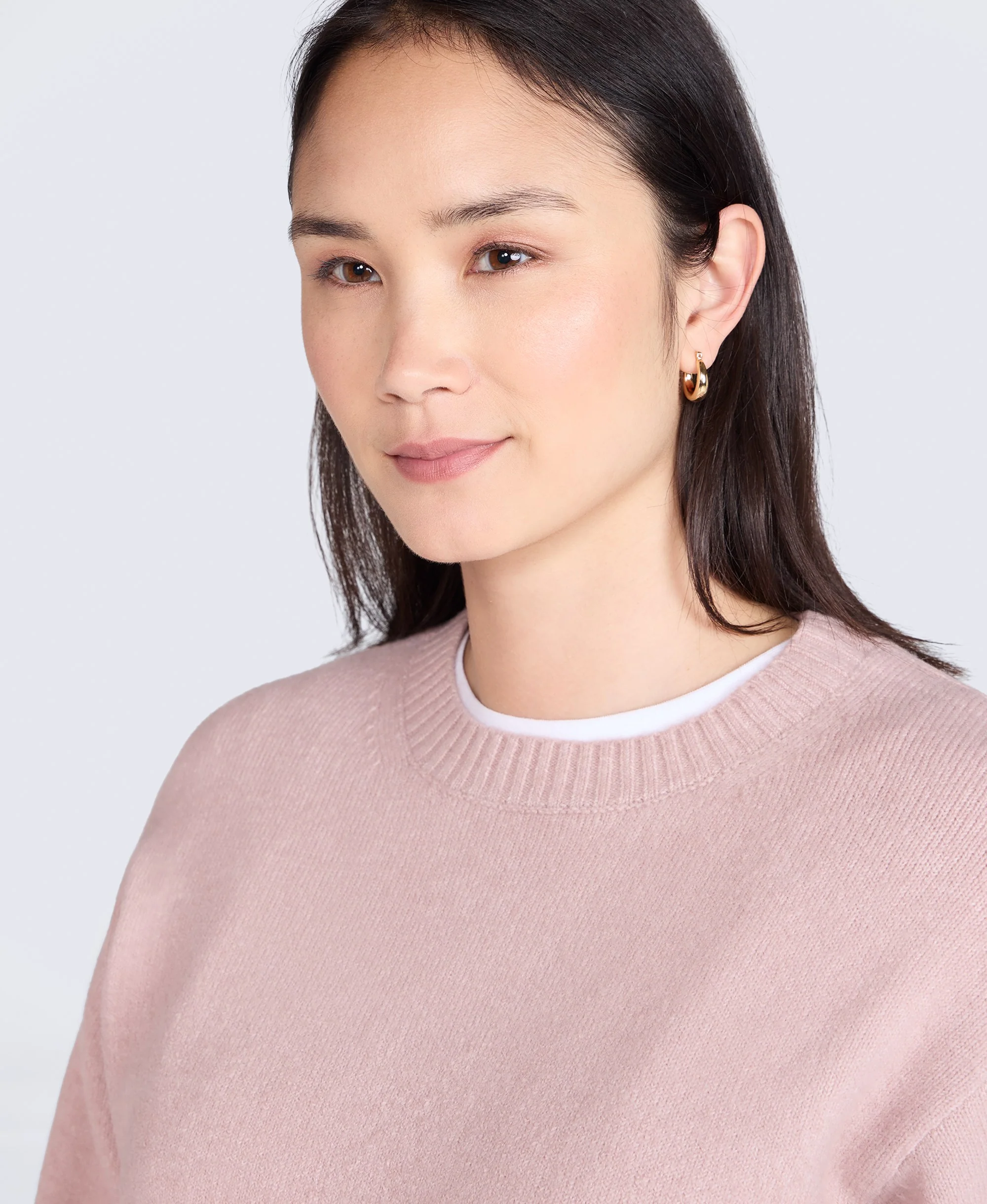 Fluffy Womens Jumper - Pink - Image 3