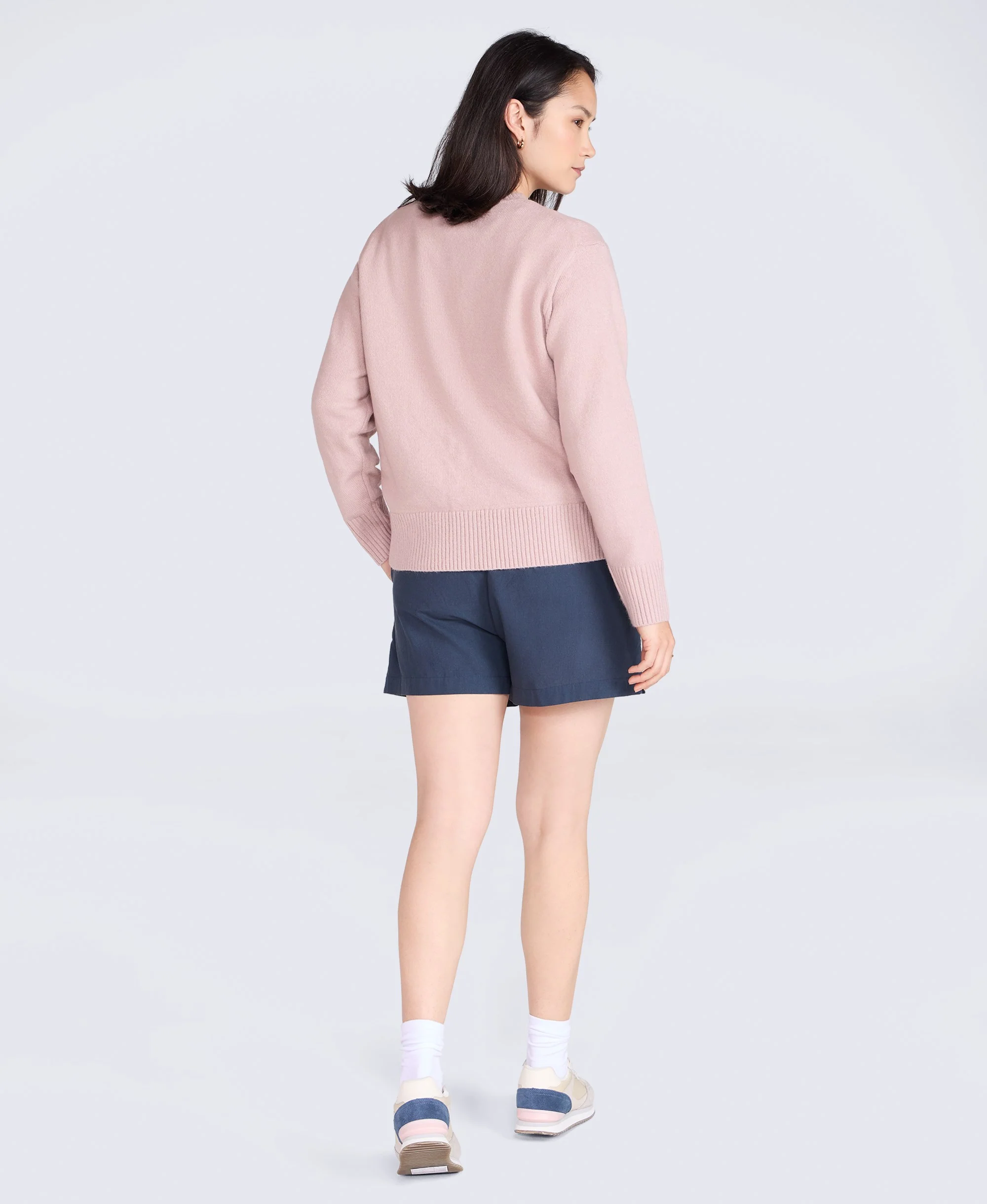 Fluffy Womens Jumper - Pink - Image 5