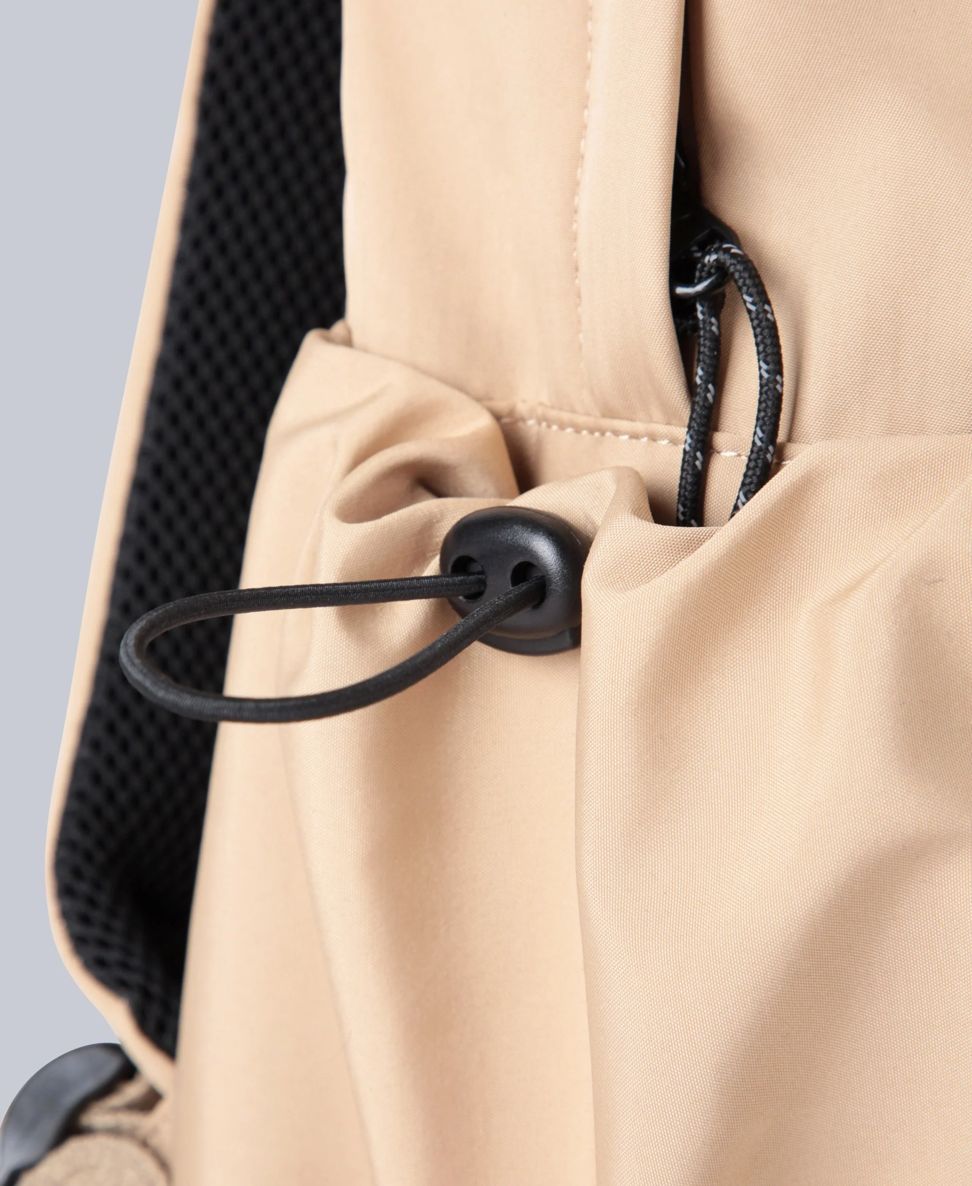 Front Zip Backpack 17L - Beige - Image 11