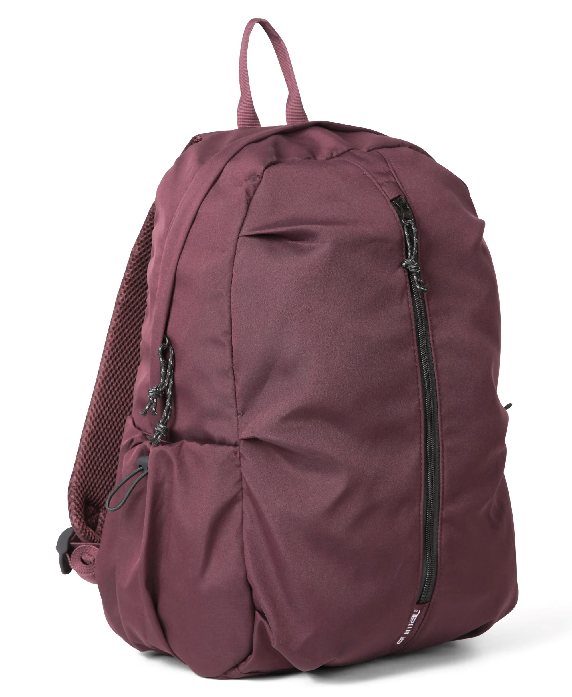 Front Zip Backpack 17L - Dark Burgundy - Image 9
