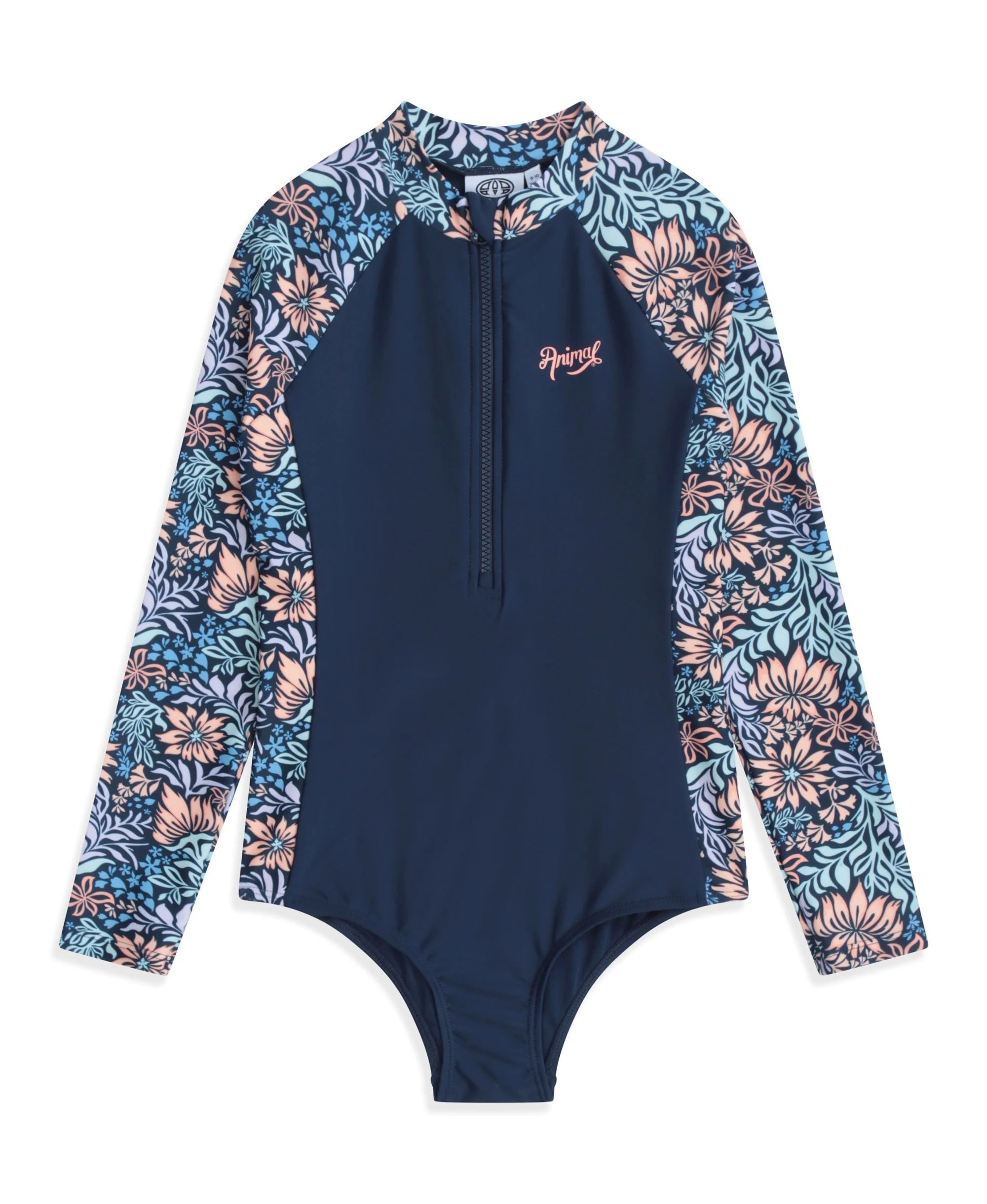 Gala Long Sleeve Kids Swimsuit - Navy - Image 5