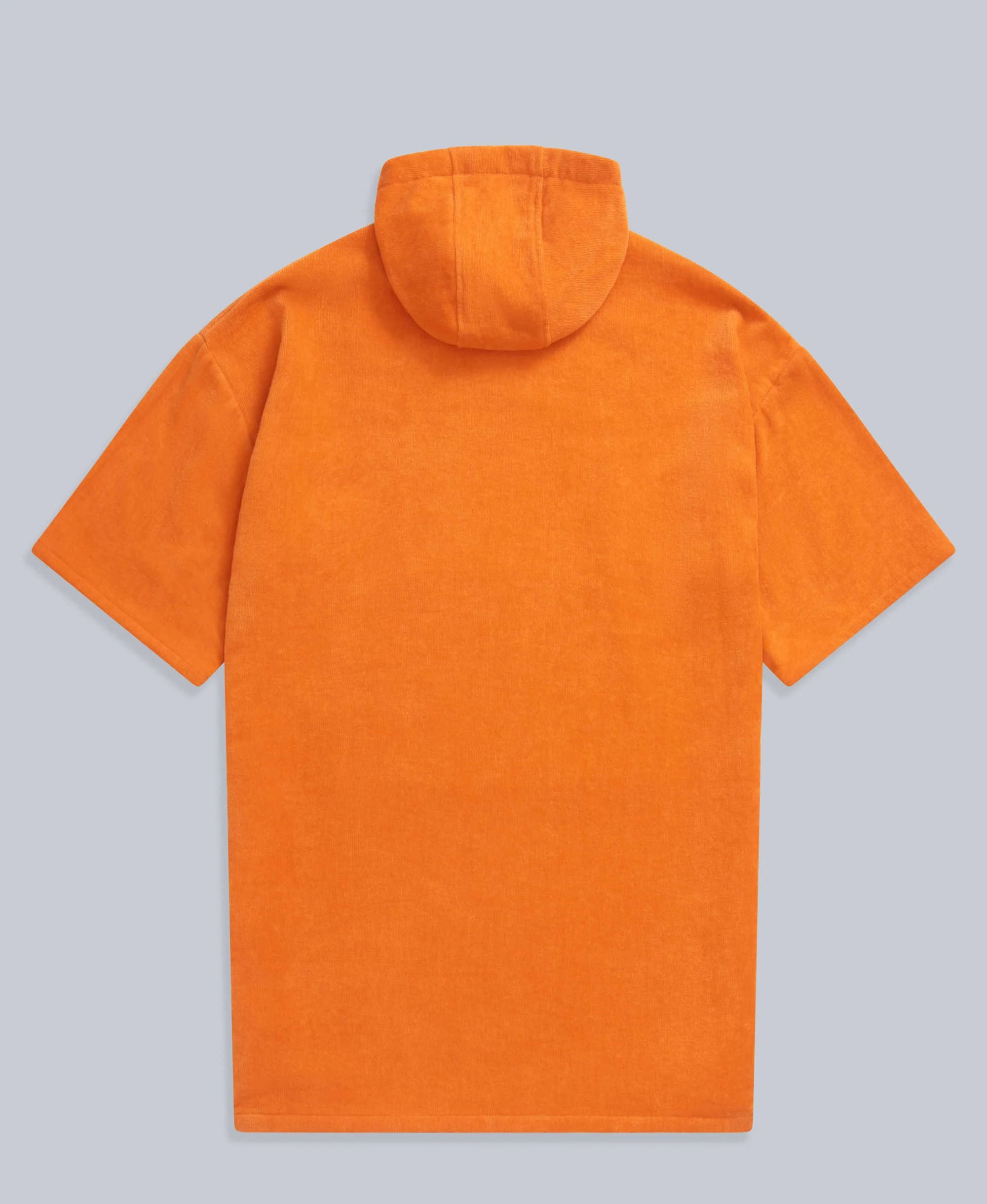 Gill Kids Towelling Poncho - Orange - Image 3