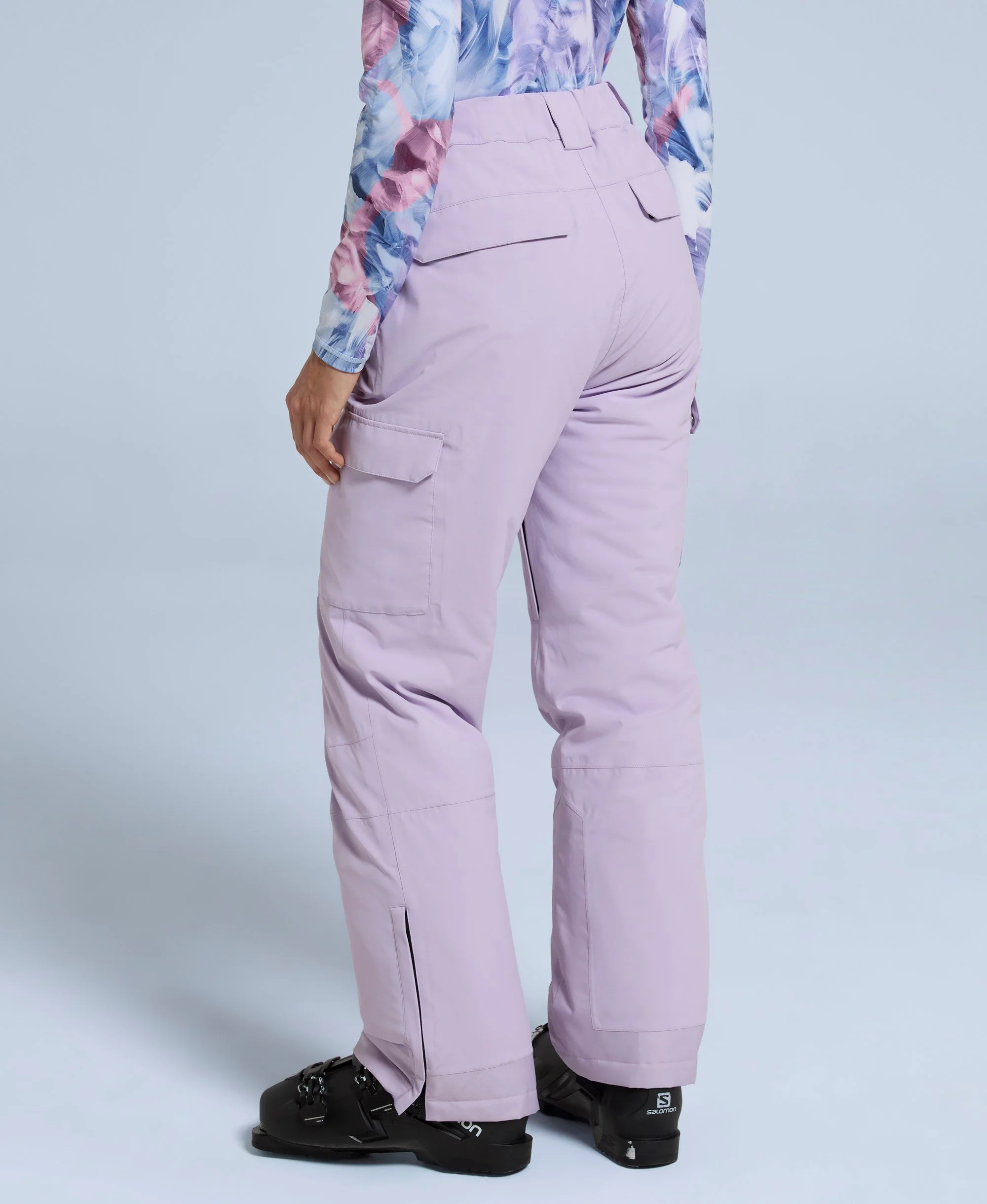 Glaze Womens Snow Pants - Lilac - Image 3