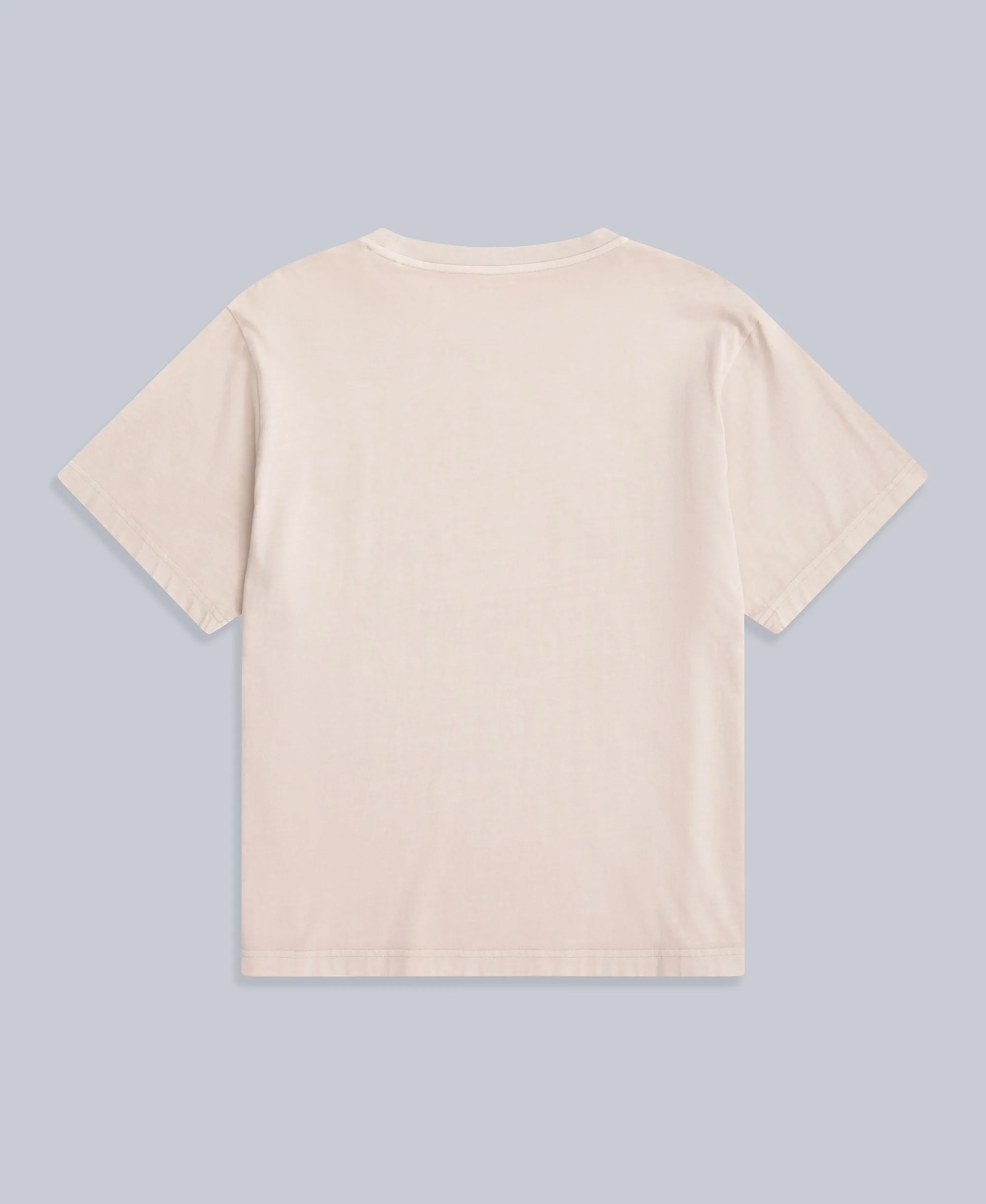 Grace Womens Oversized T-Shirt - Light Beige - Image 2