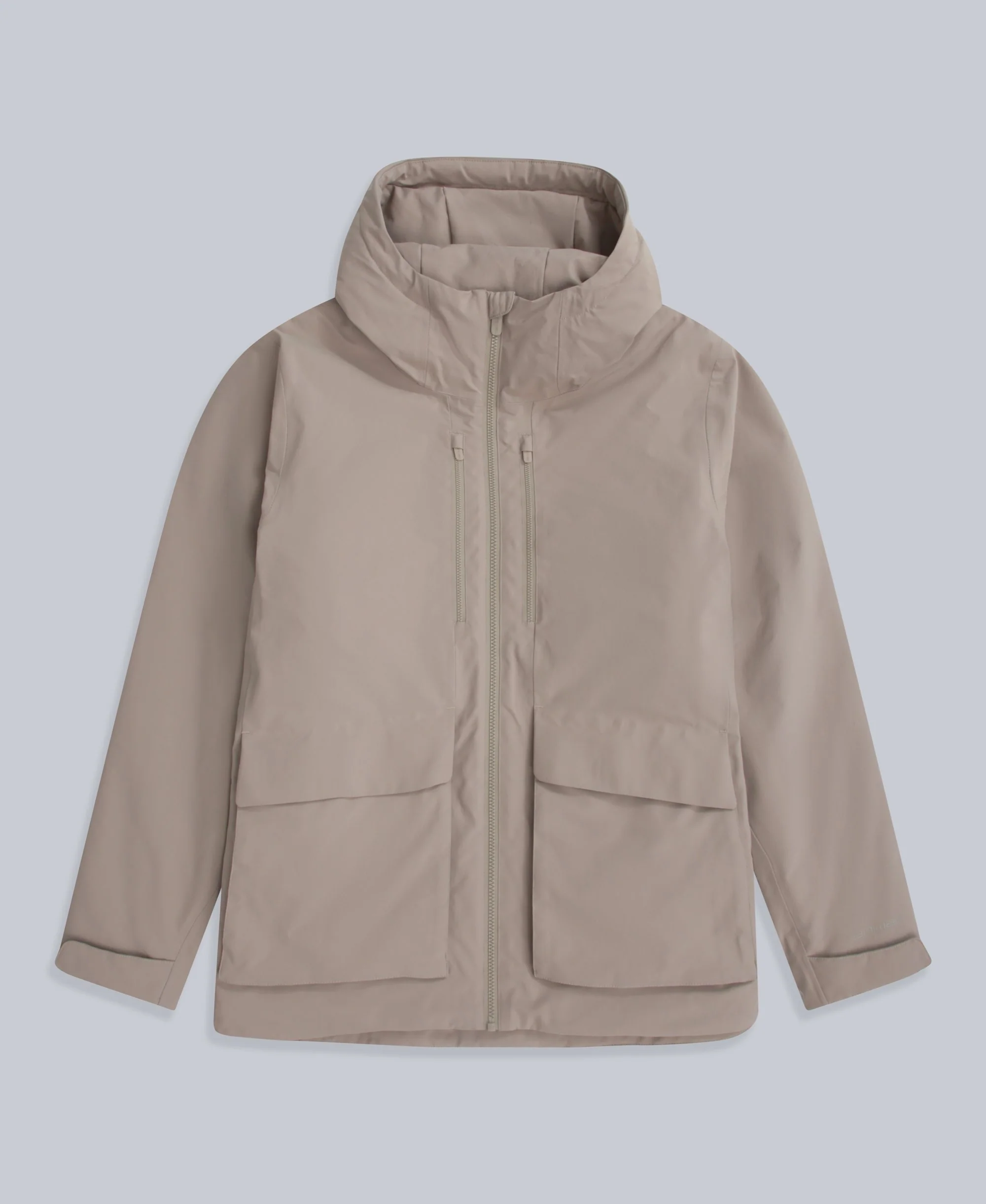 Hague Mens Waterproof Light Padded Jacket - Beige - Image 6