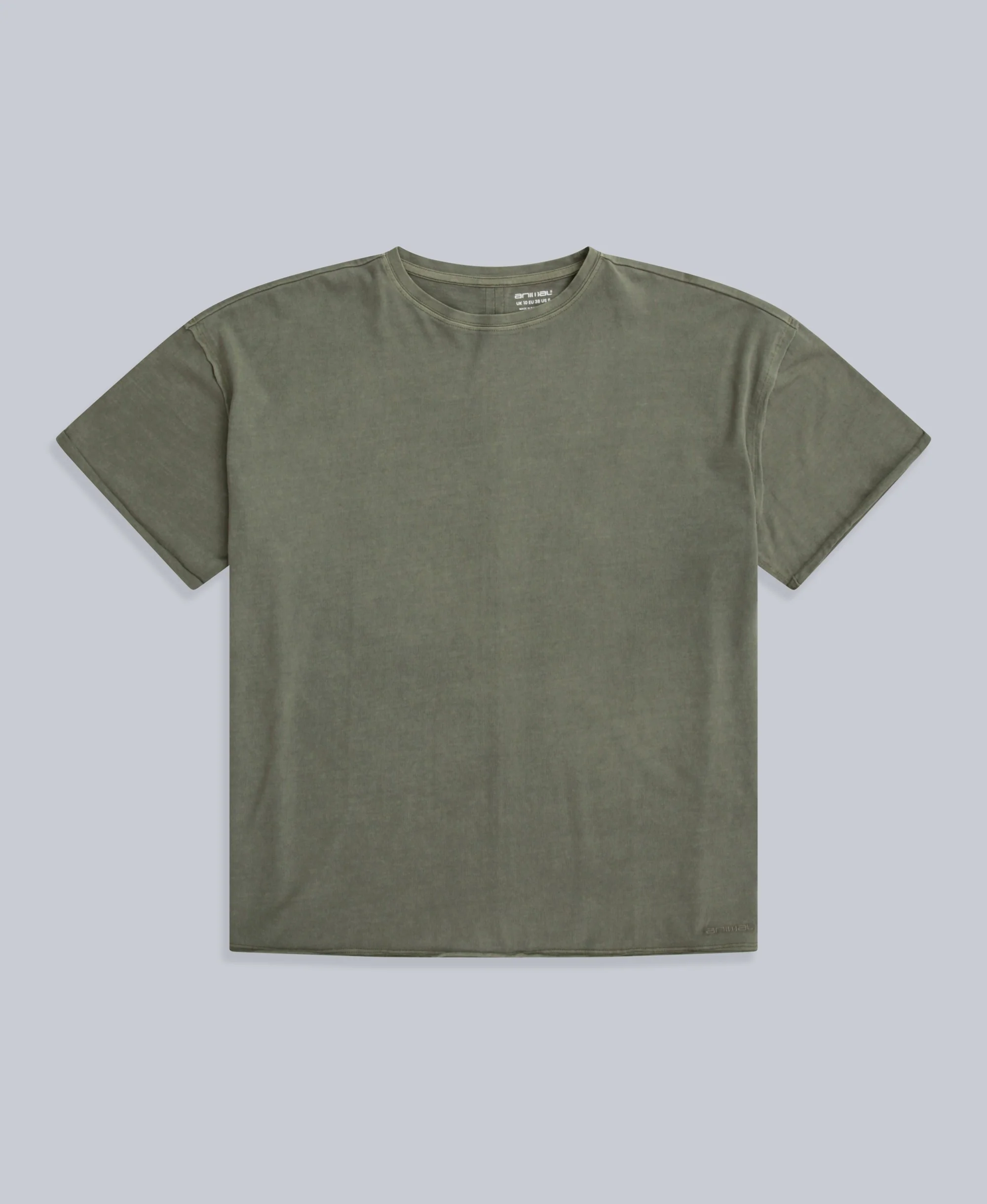 Harper Womens Oversized T-Shirt - Khaki - Image 5