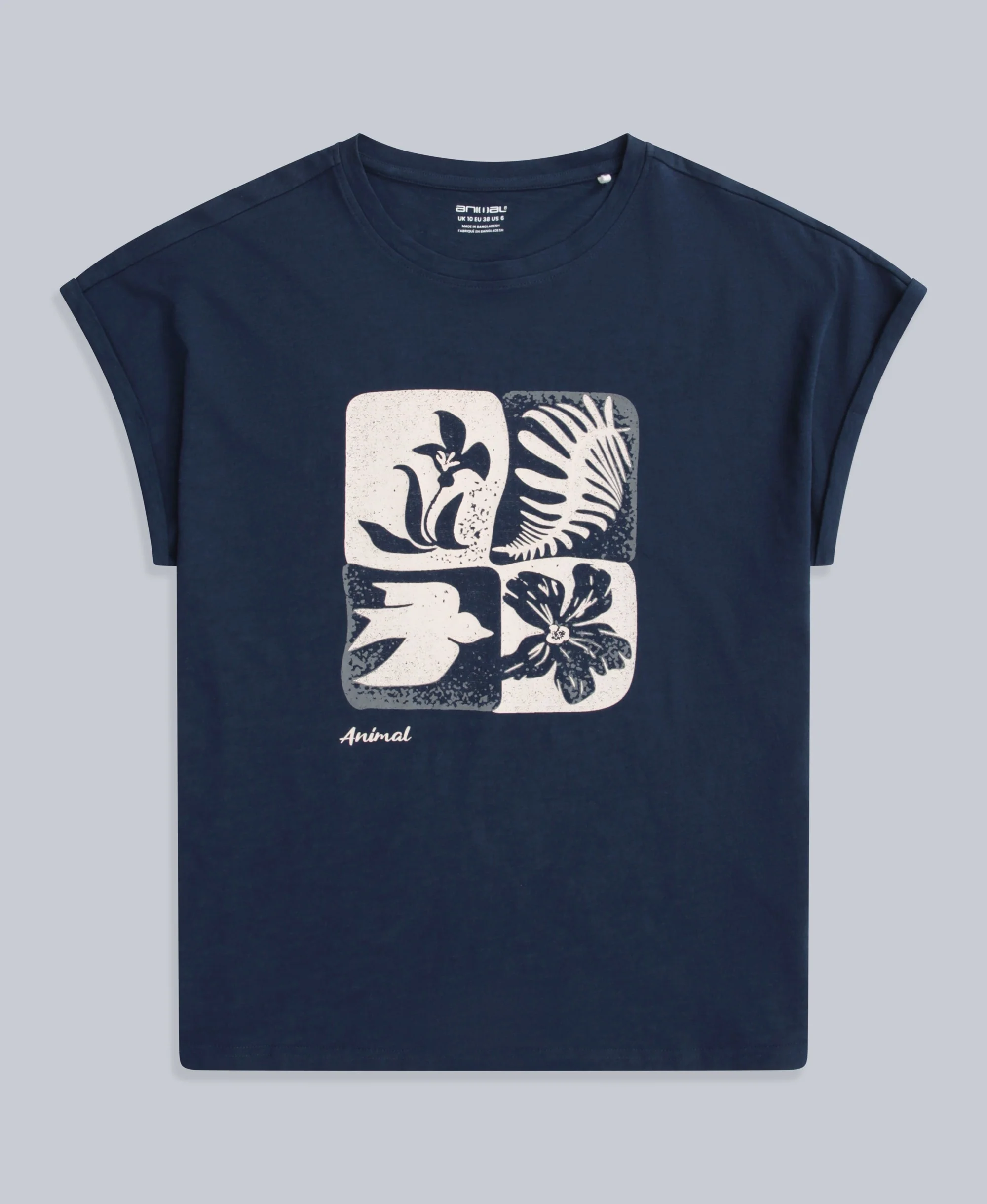 Holly Womens Logo T-Shirt - Dark Blue - Image 5