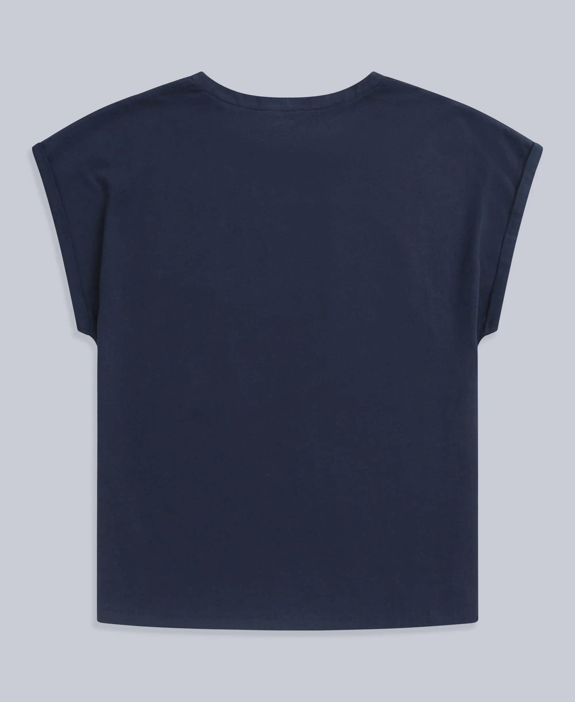 Holly Womens Script T-Shirt - Navy - Image 8