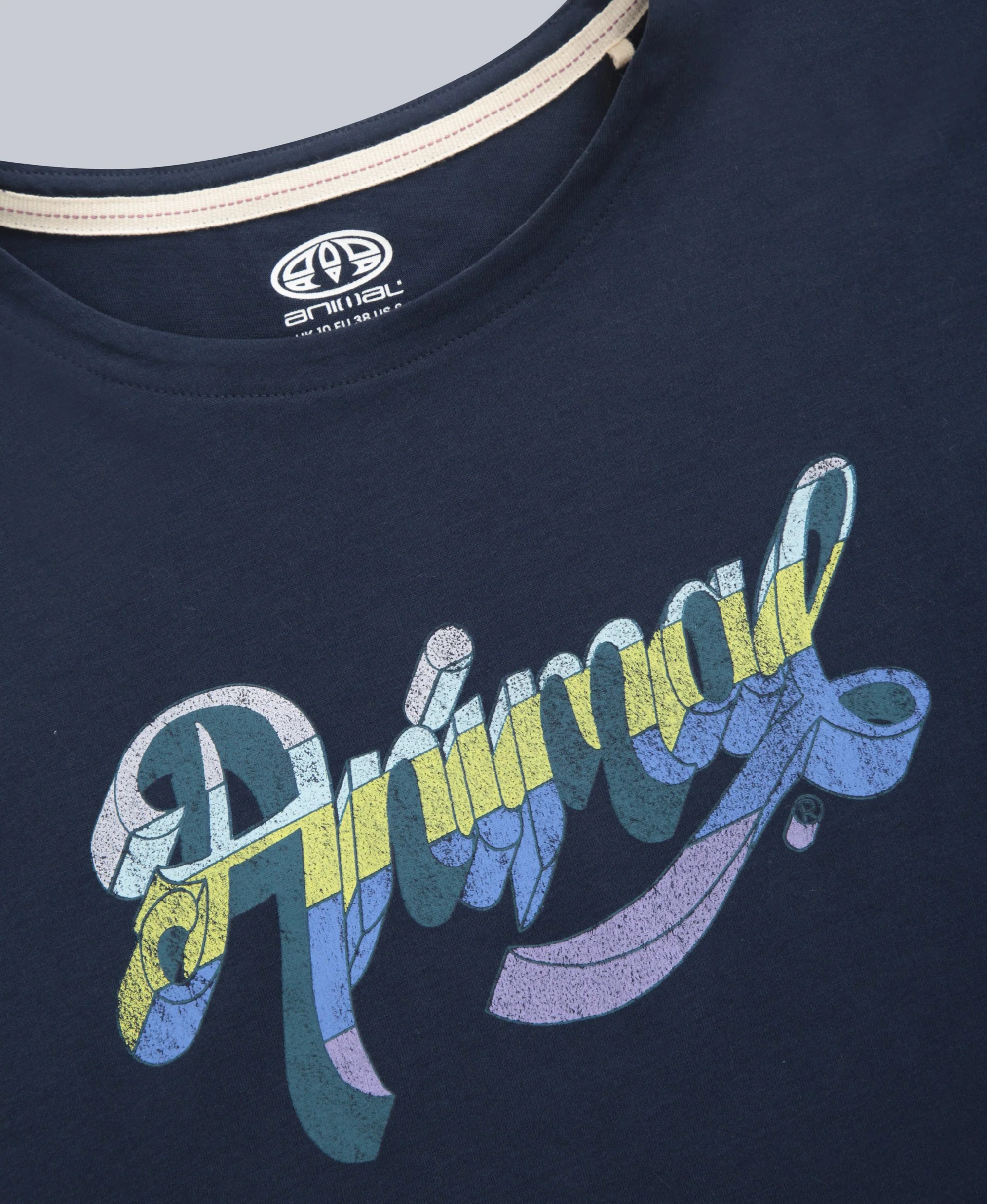 Holly Womens Script T-Shirt - Navy - Image 9