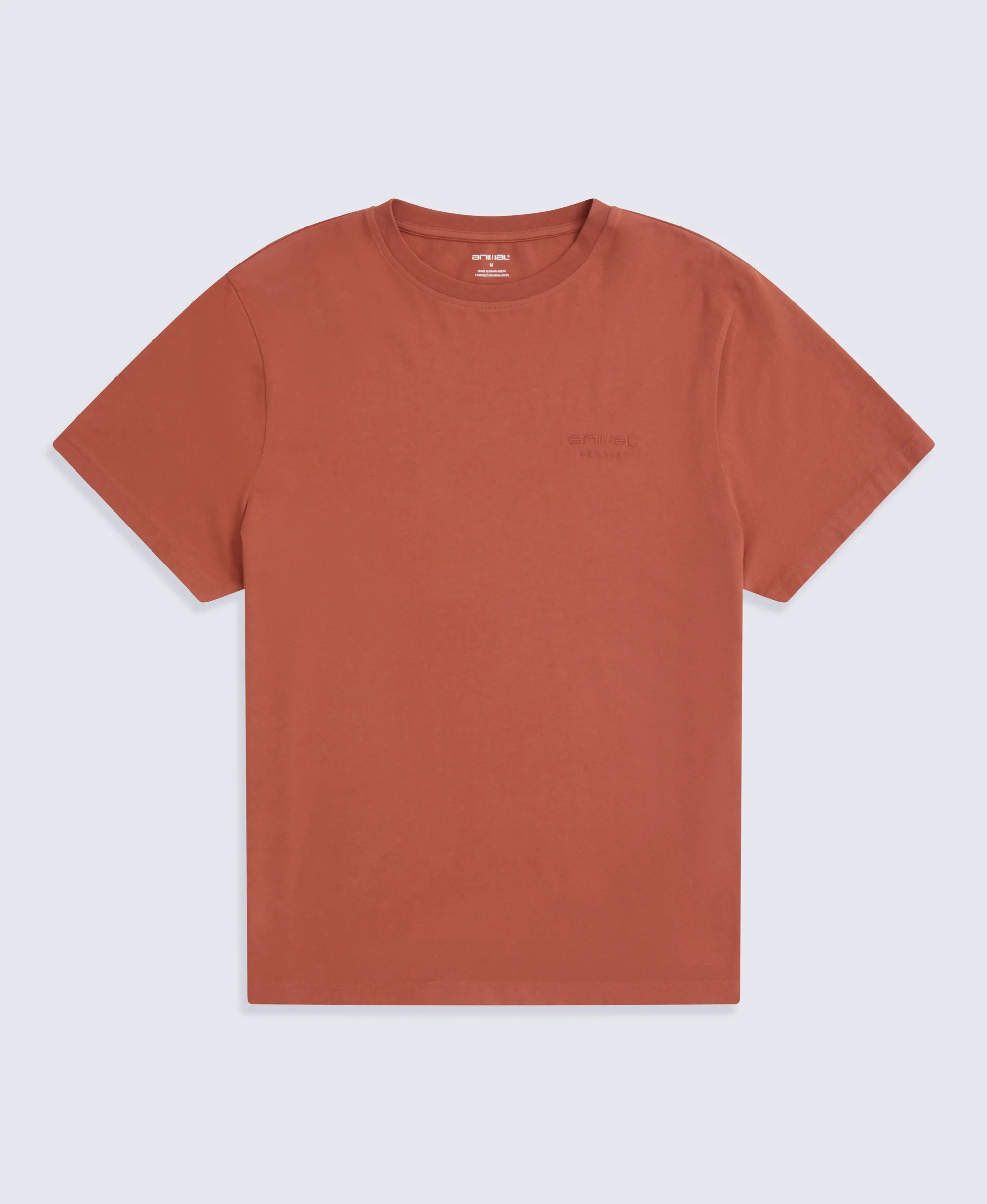 Icon Mens Logo T-Shirt - Rust - Image 6