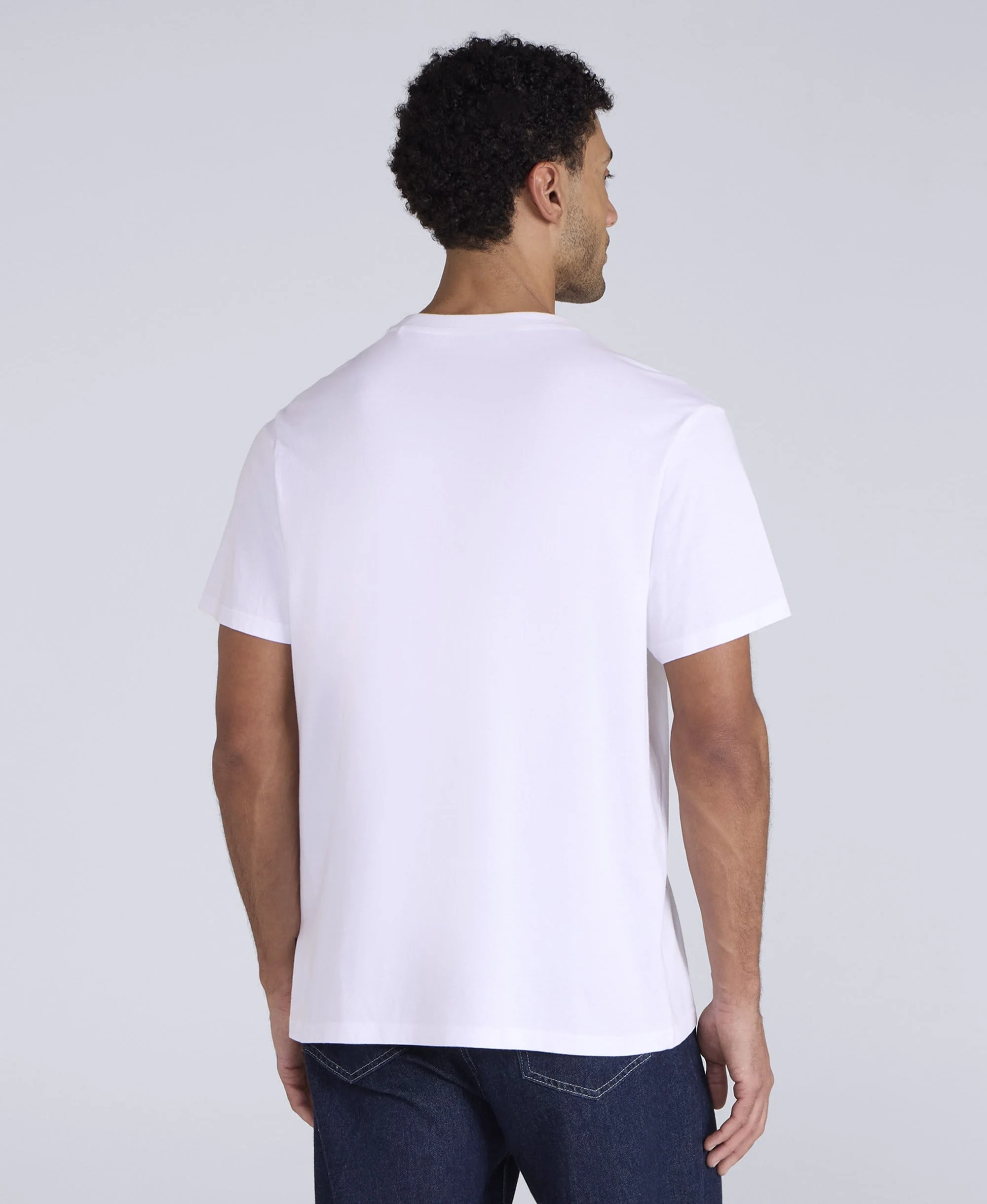 Icon Mens Logo T-Shirt - White - Image 6