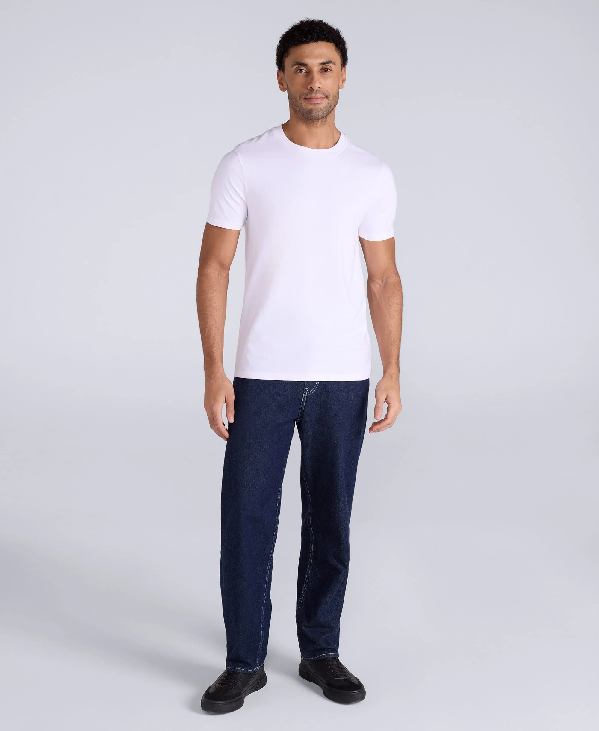 Icon Mens Slim Fit Tee - White - Image 2