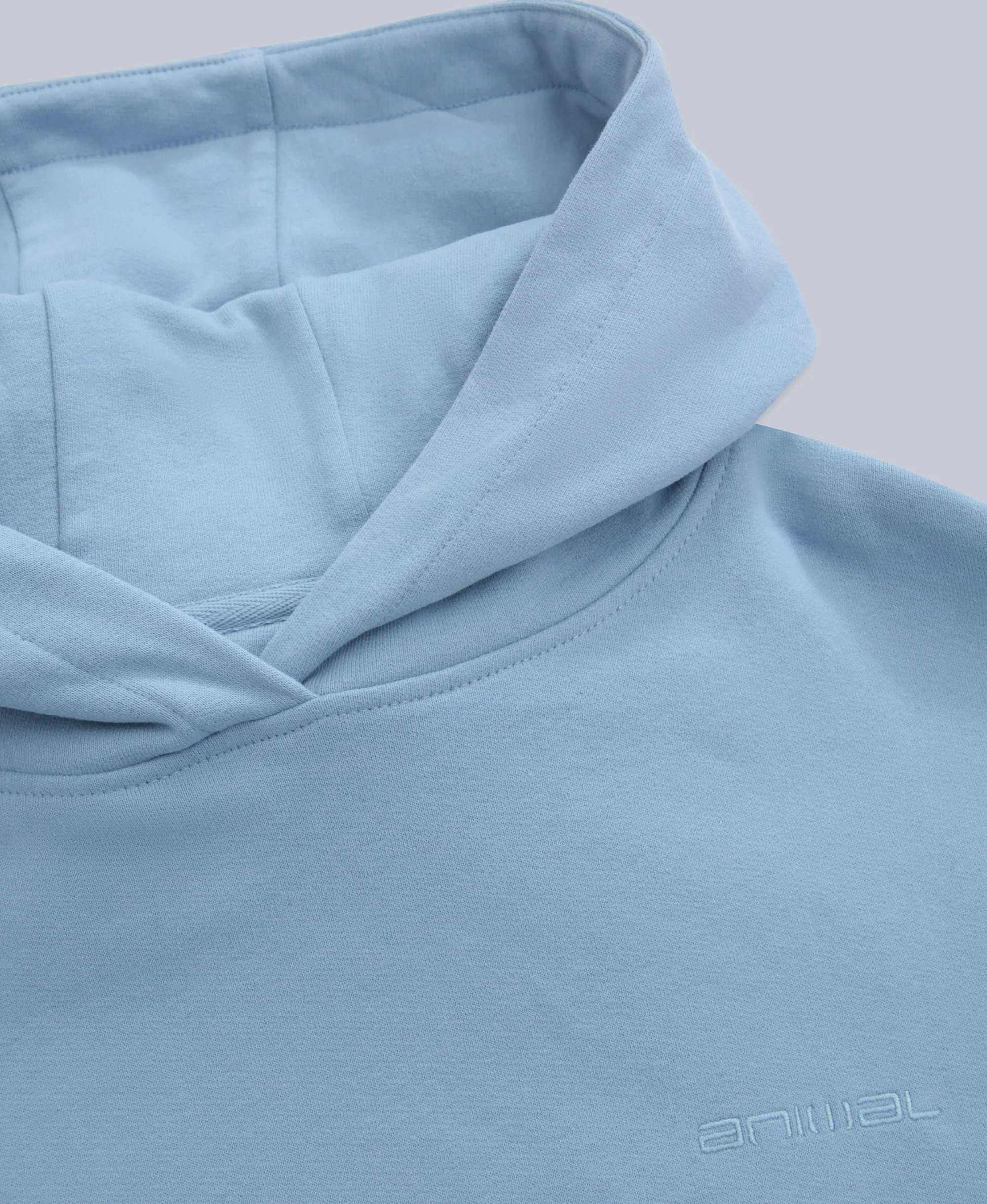 Idol Womens Drop Shoulder Hoodie - Corn Blue - Image 6