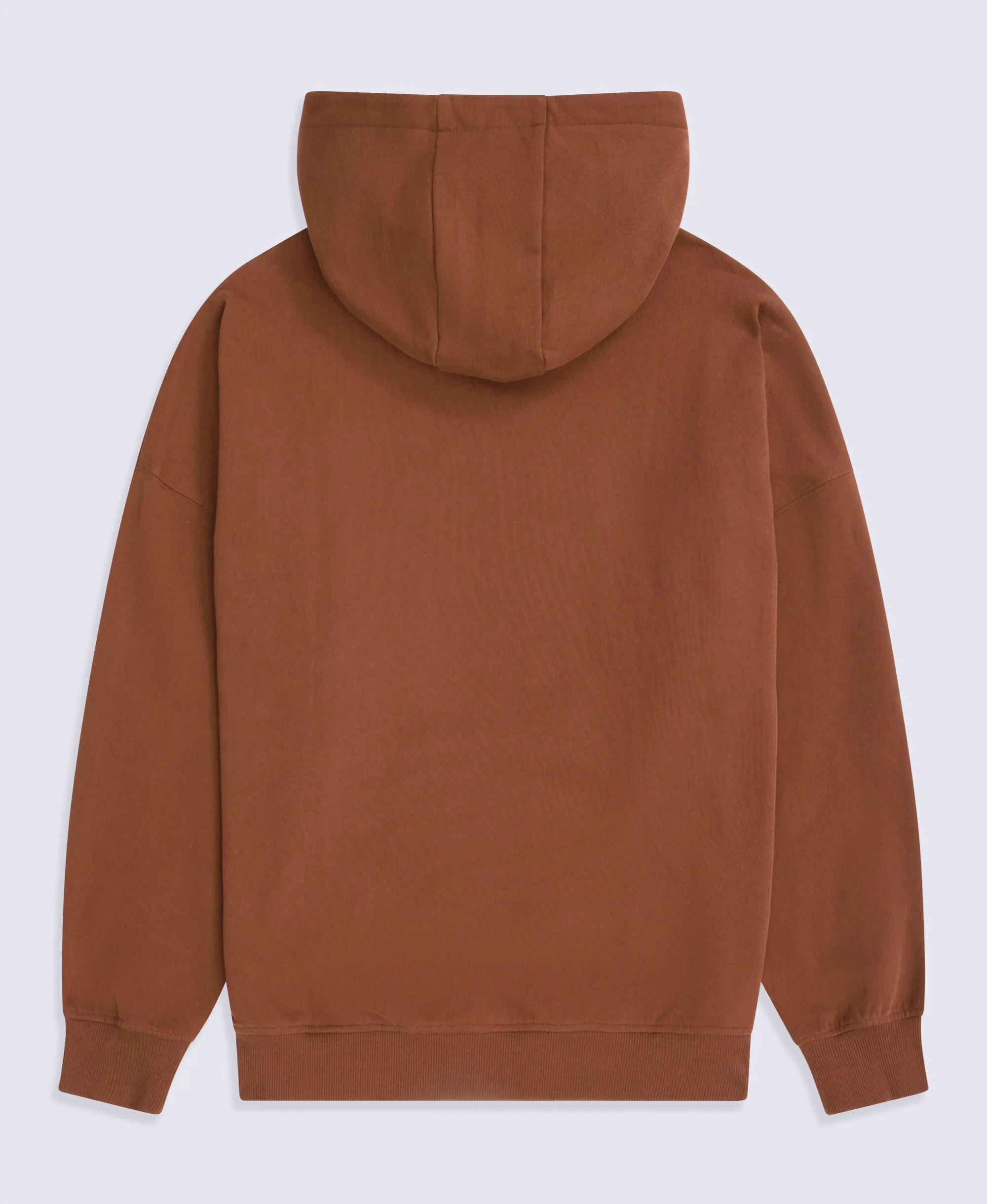 Idol Womens Drop Shoulder Hoodie - Rust - Image 6