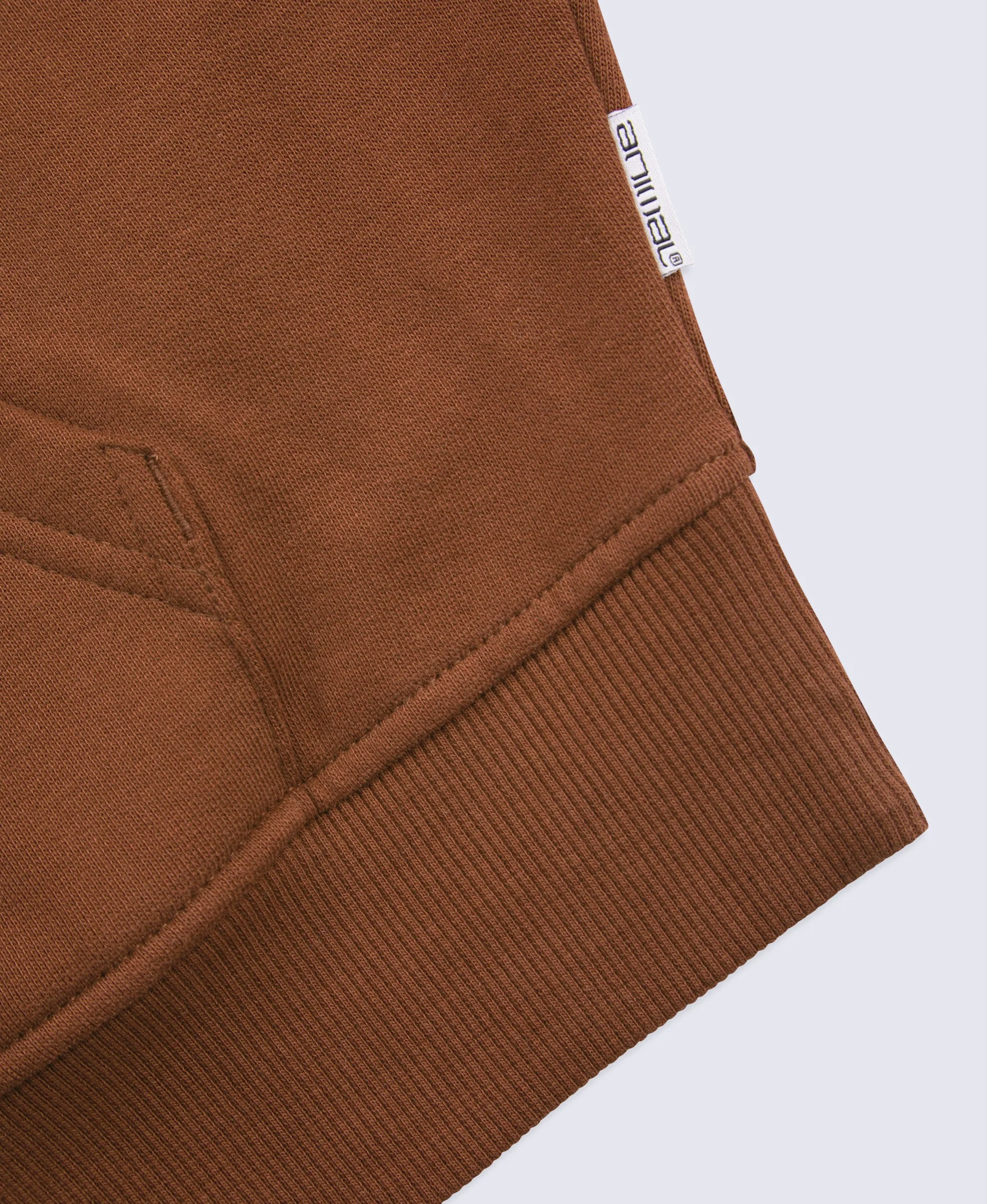 Idol Womens Drop Shoulder Hoodie - Rust - Image 8