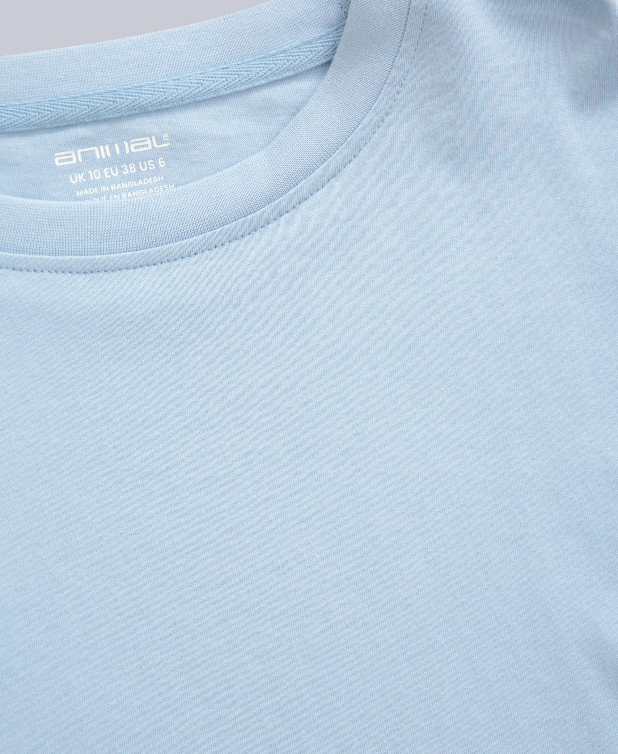 Idol Womens Relaxed Fit T-Shirt - Corn Blue - Image 5