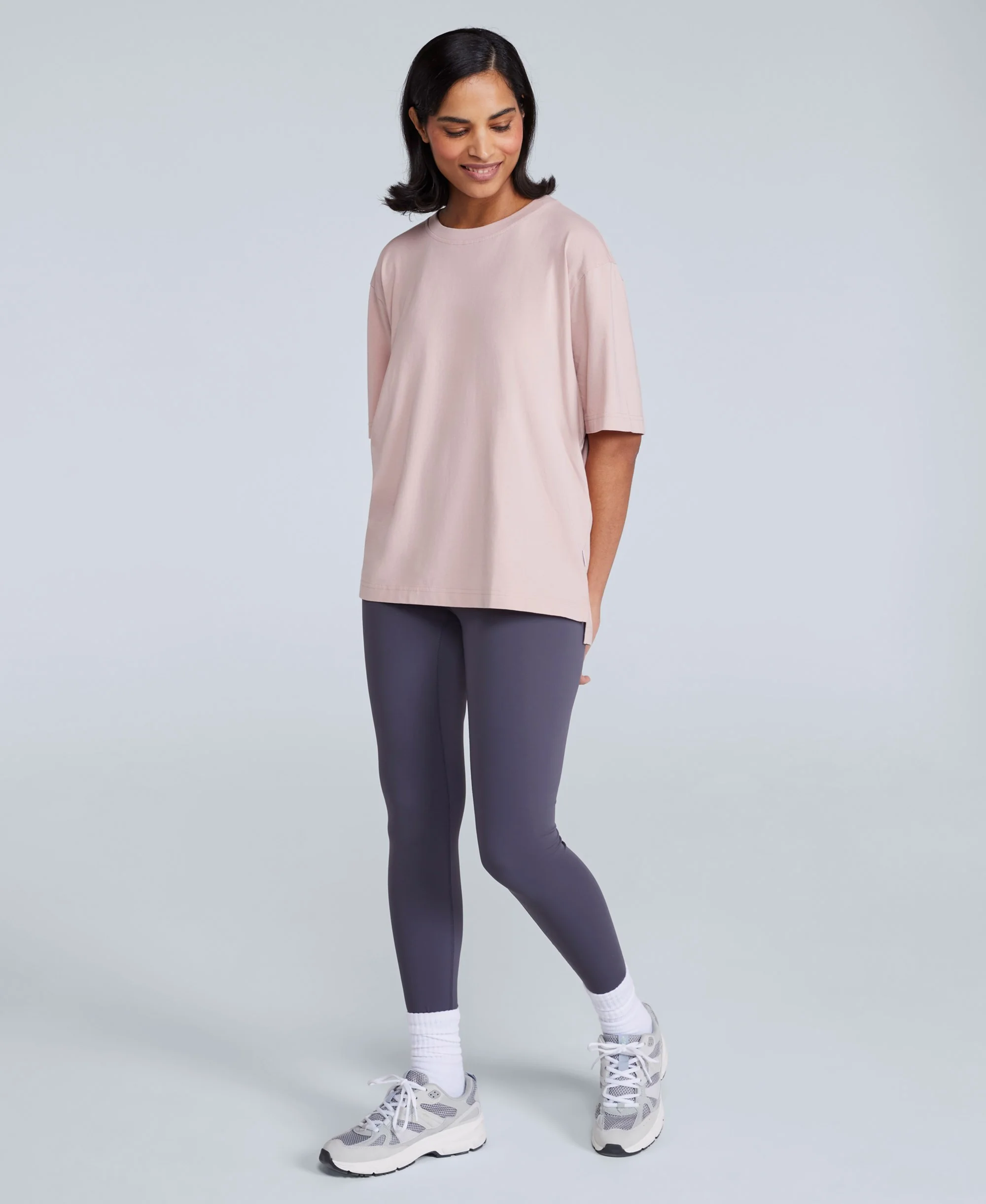 Idol Womens Relaxed Fit T-Shirt - Light Pink - Image 4