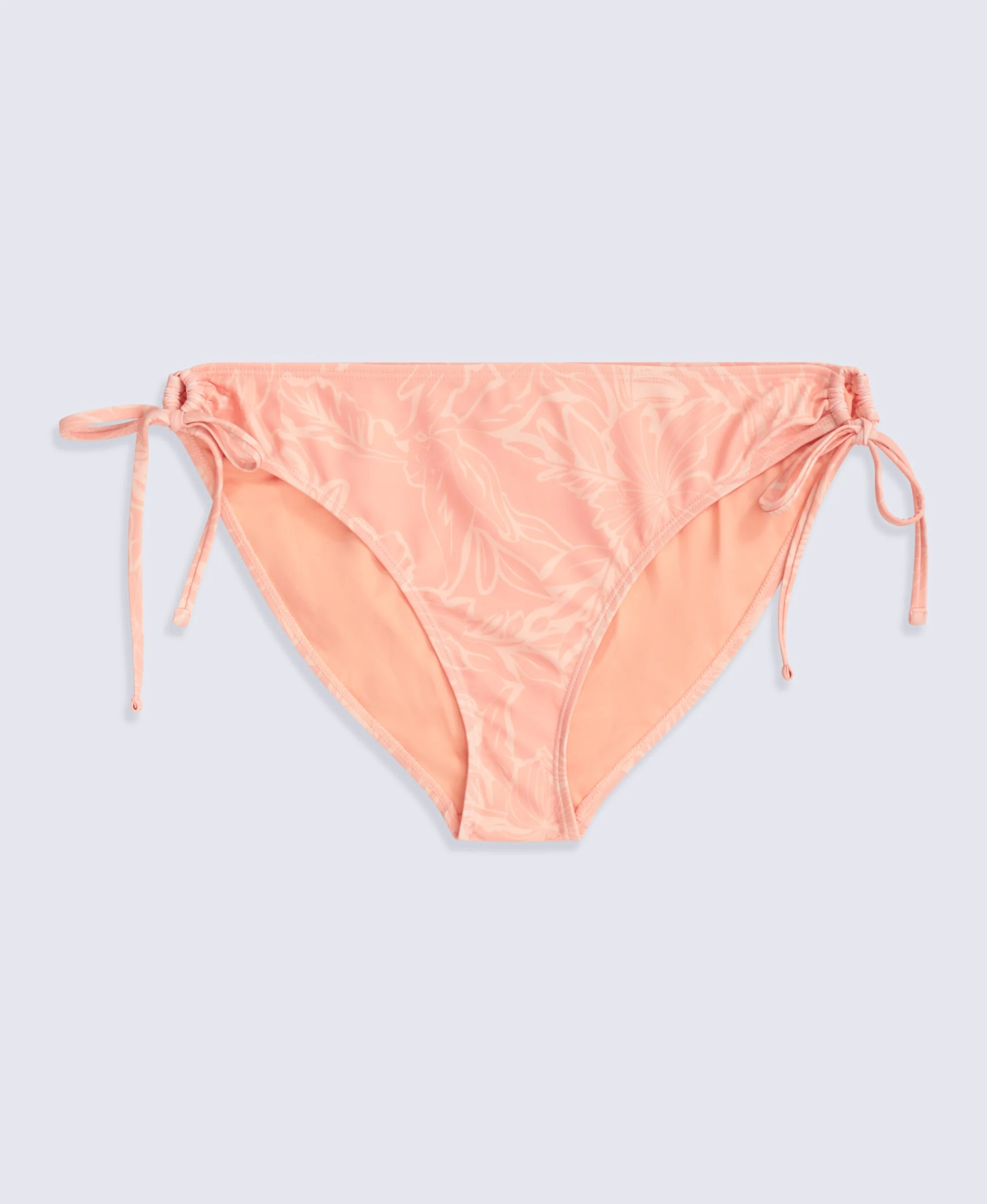 Iona Womens Tie Side Bikini Bottoms - Bright Orange - Image 6
