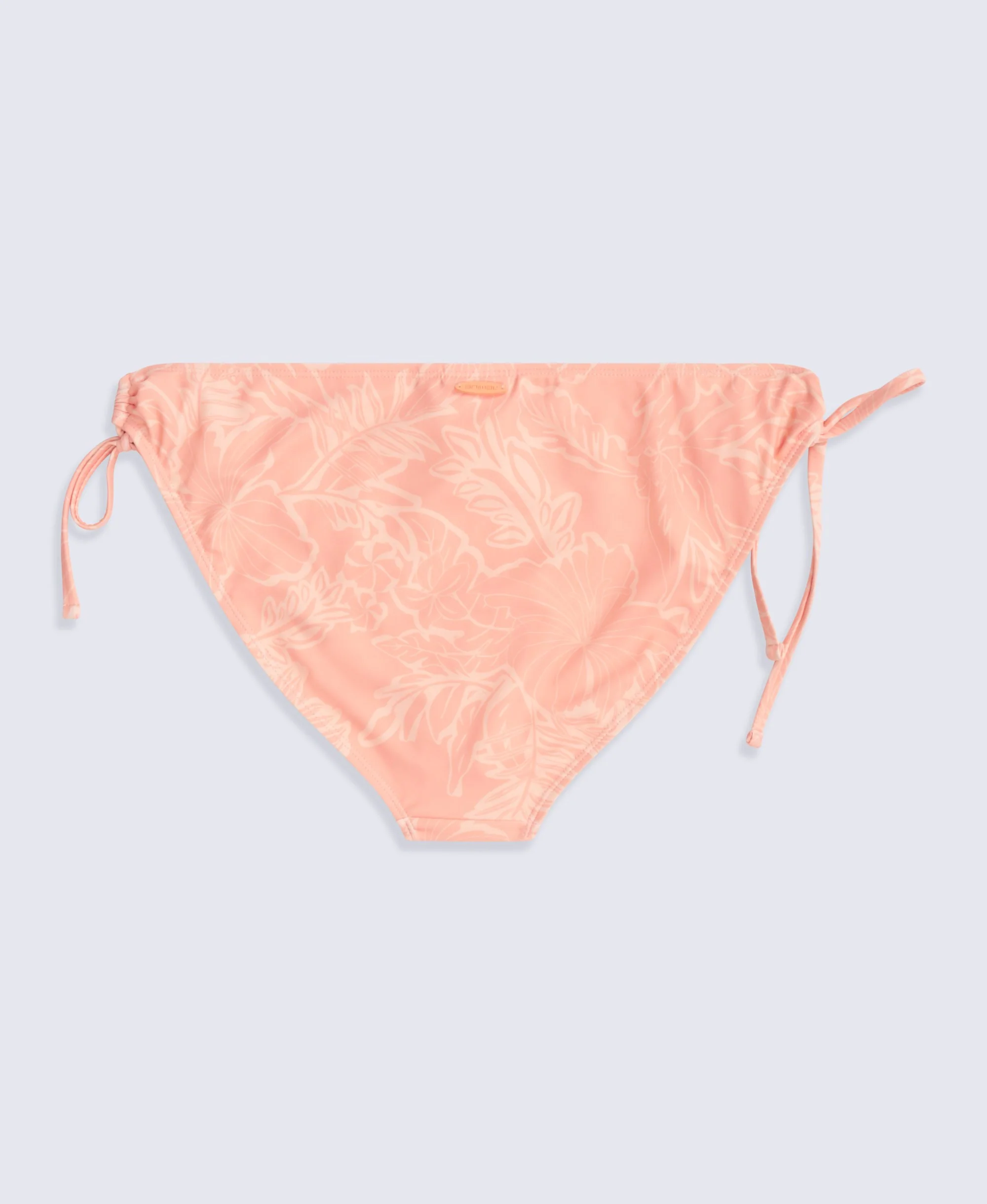 Iona Womens Tie Side Bikini Bottoms - Bright Orange - Image 7
