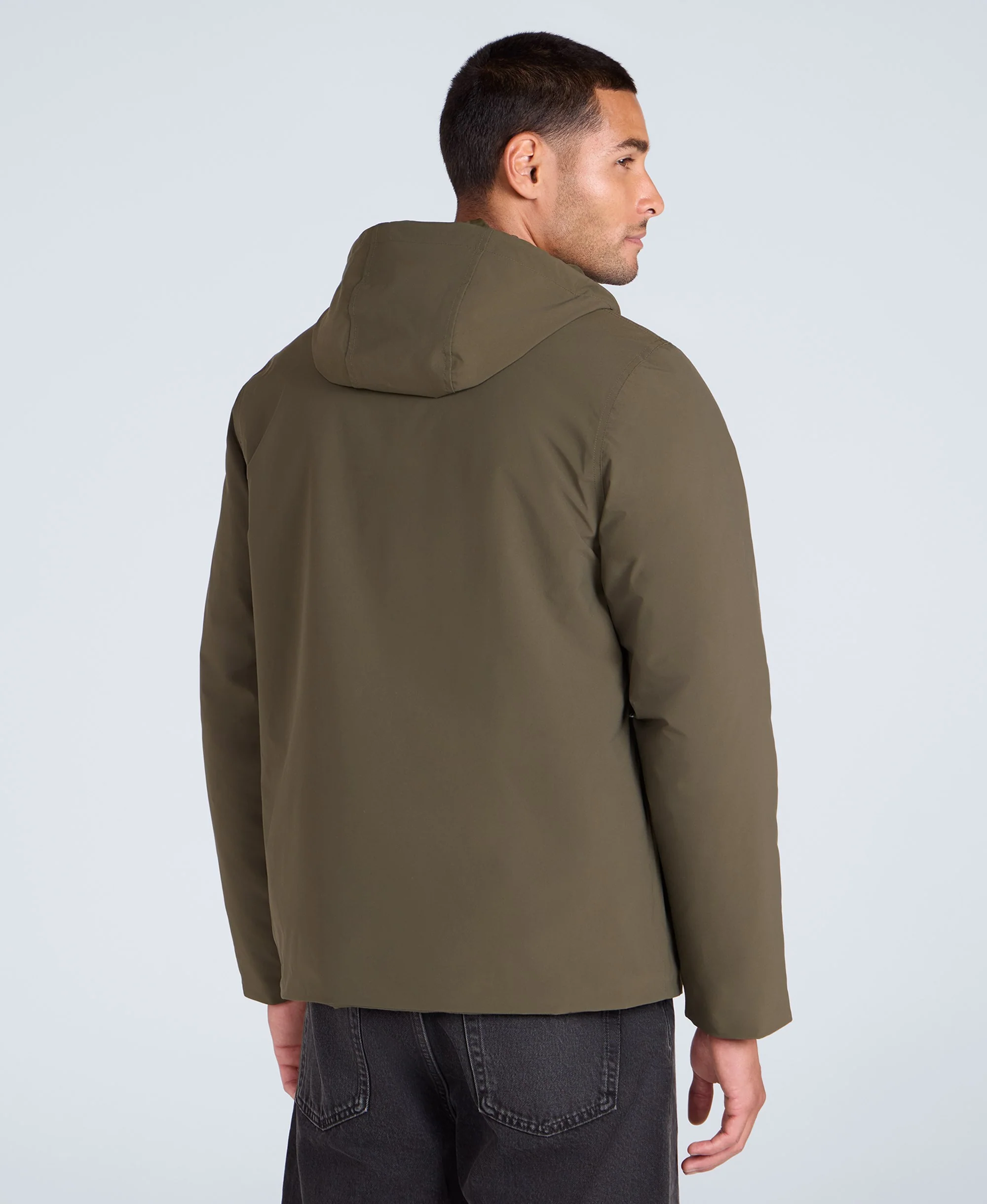 Jack Mens Borg Lined Jacket - Green - Image 4