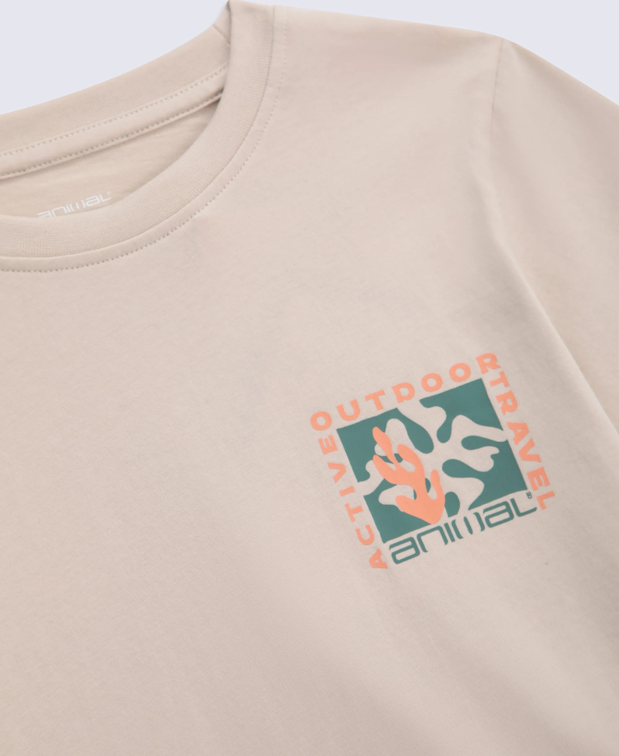 Jacob Kids Graphic T-Shirt - Off White - Image 3