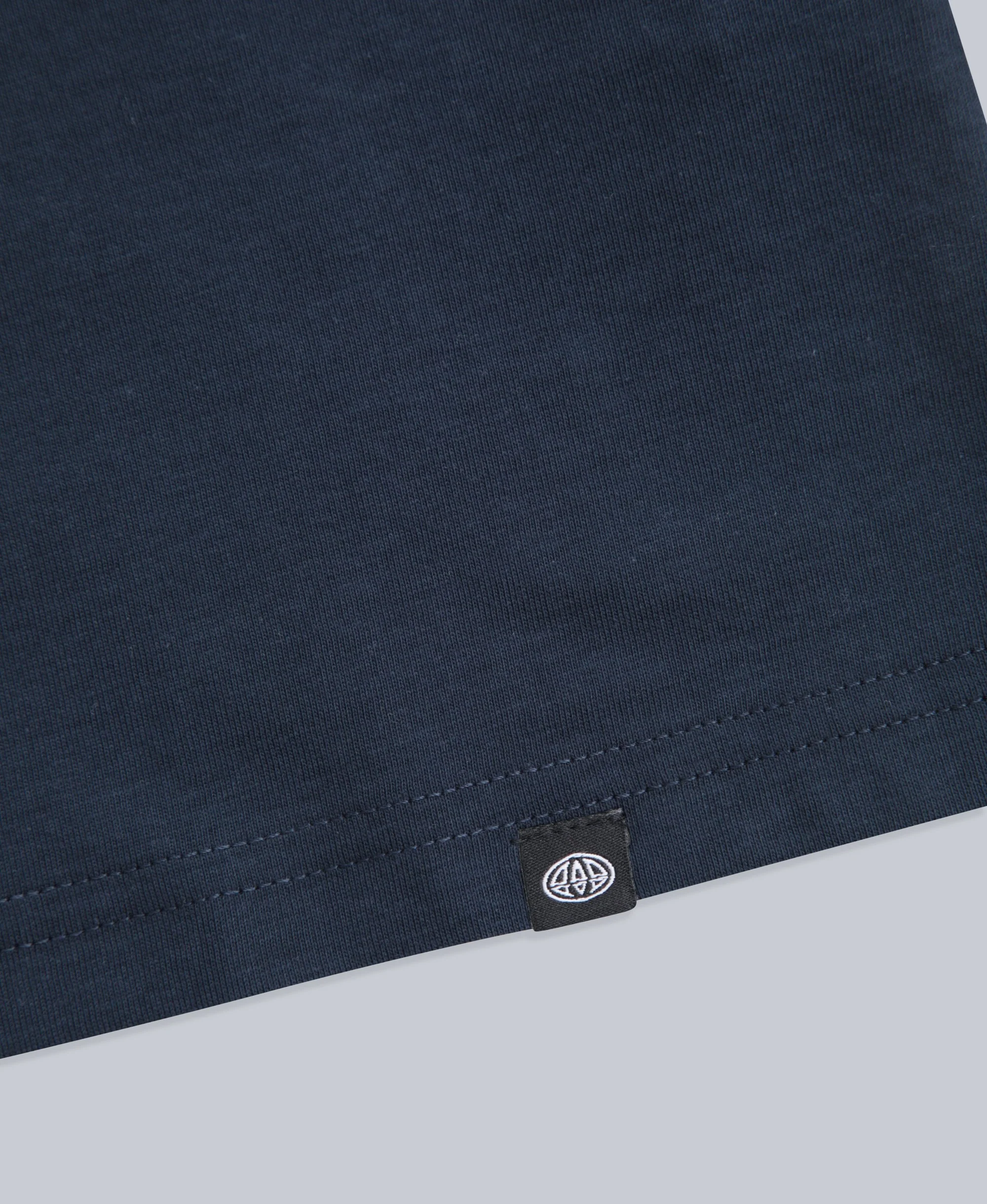 Jacob Mens Bude T-Shirt - Navy - Image 5