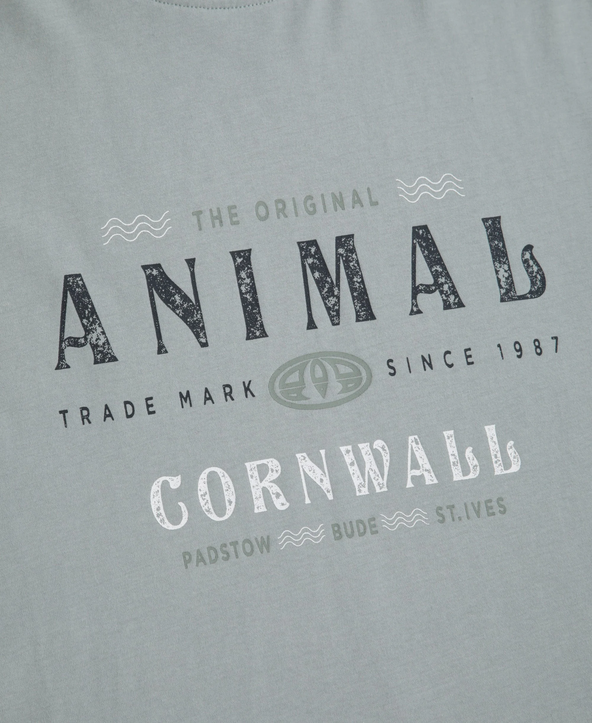 Jacob Mens Cornwall T-Shirt - Green - Image 3