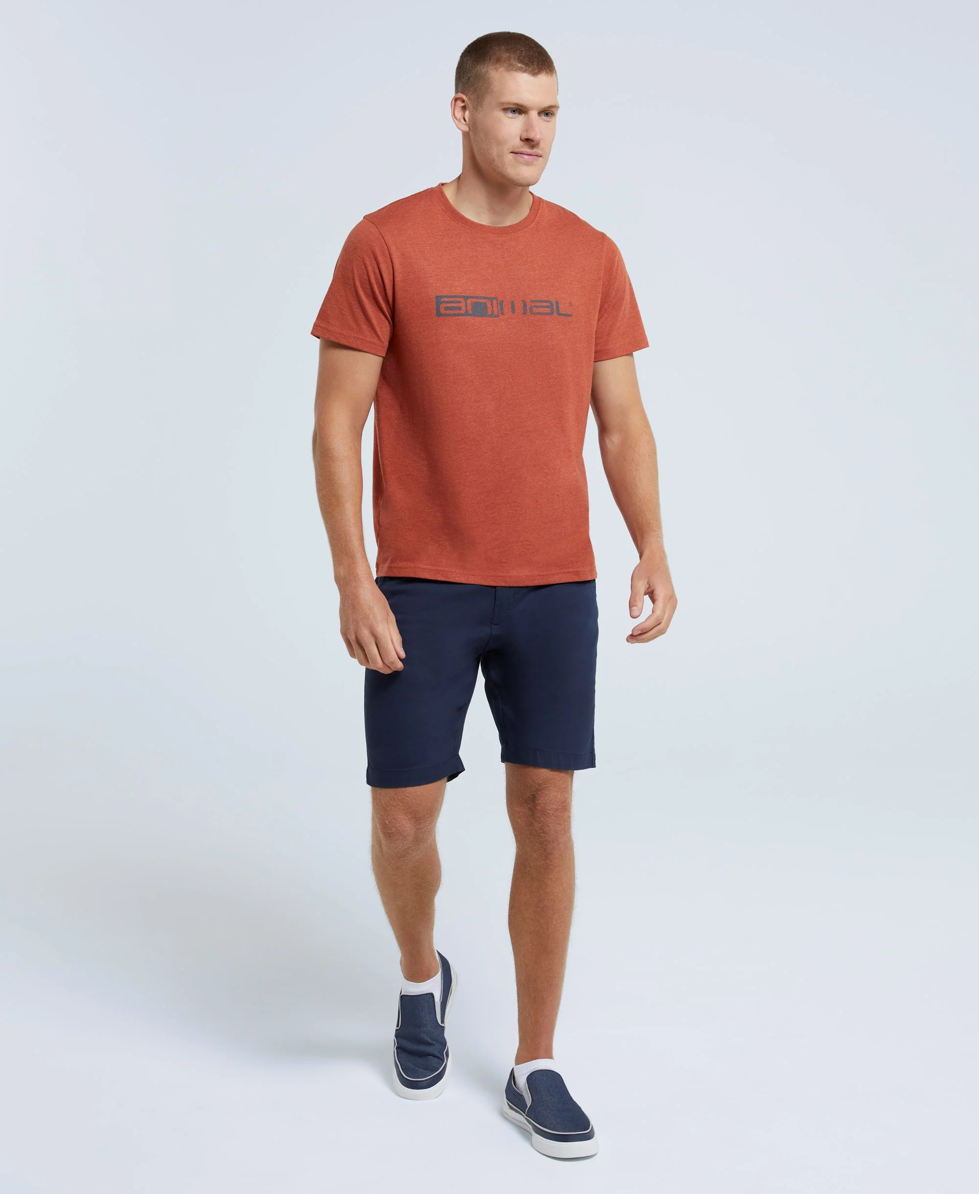 Jacob Mens T-Shirt - Dark Red - Image 4