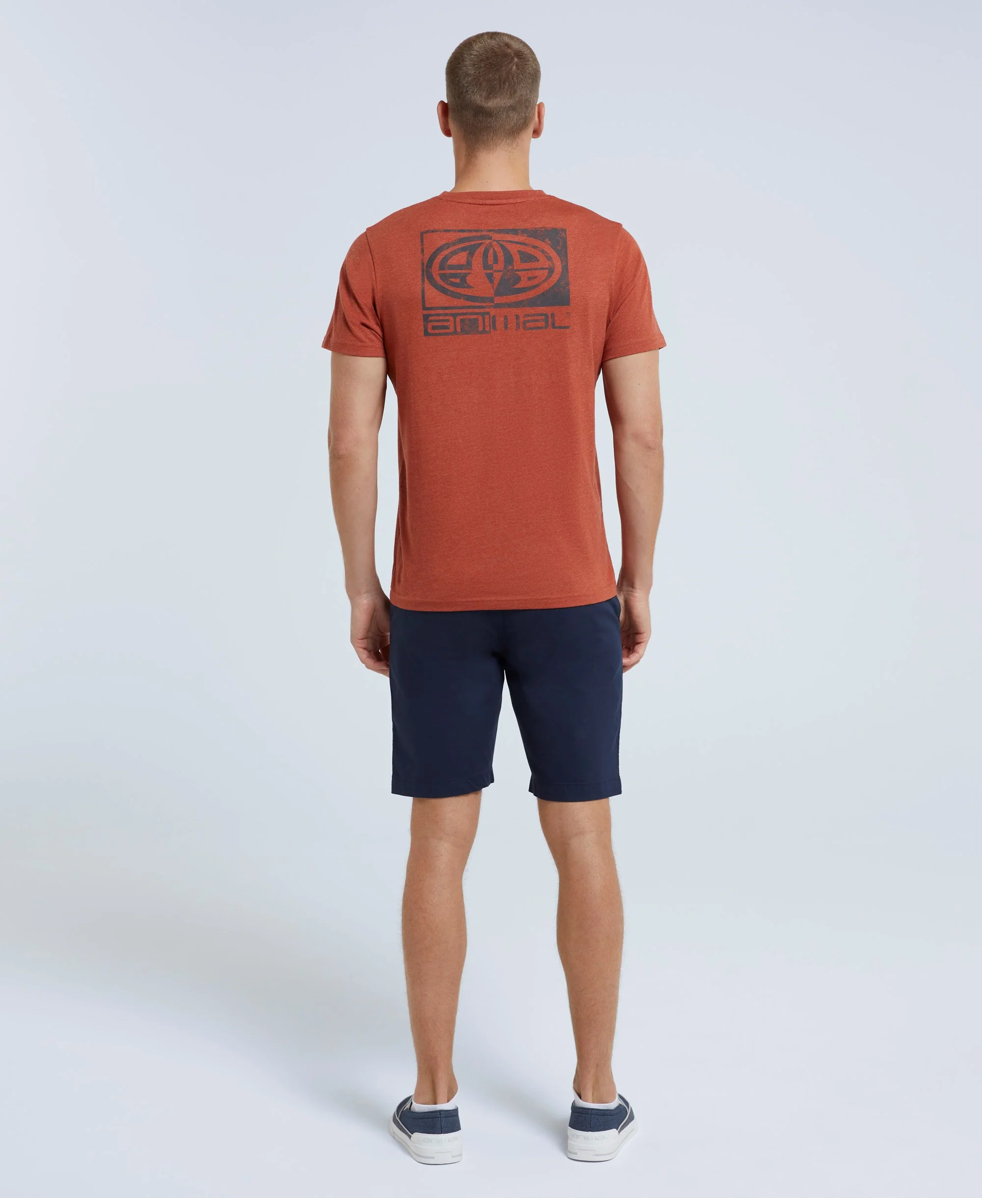 Jacob Mens T-Shirt - Dark Red - Image 5