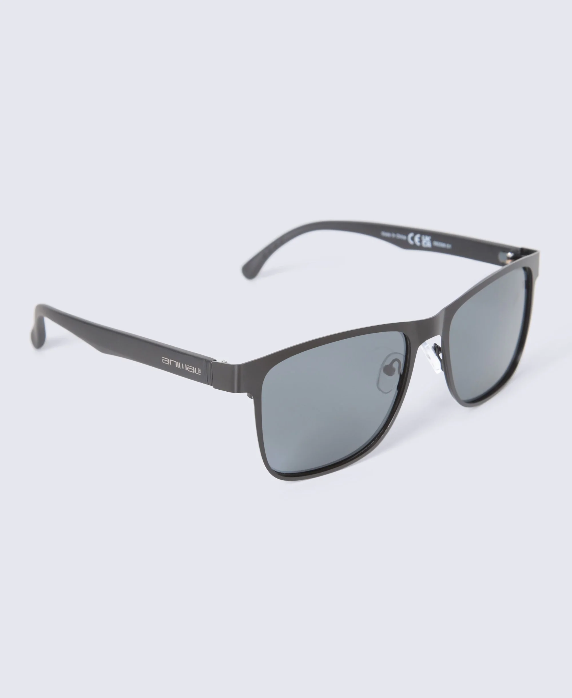 Jacob Mens Polarized Metal Sunglasses - Black - Image 5