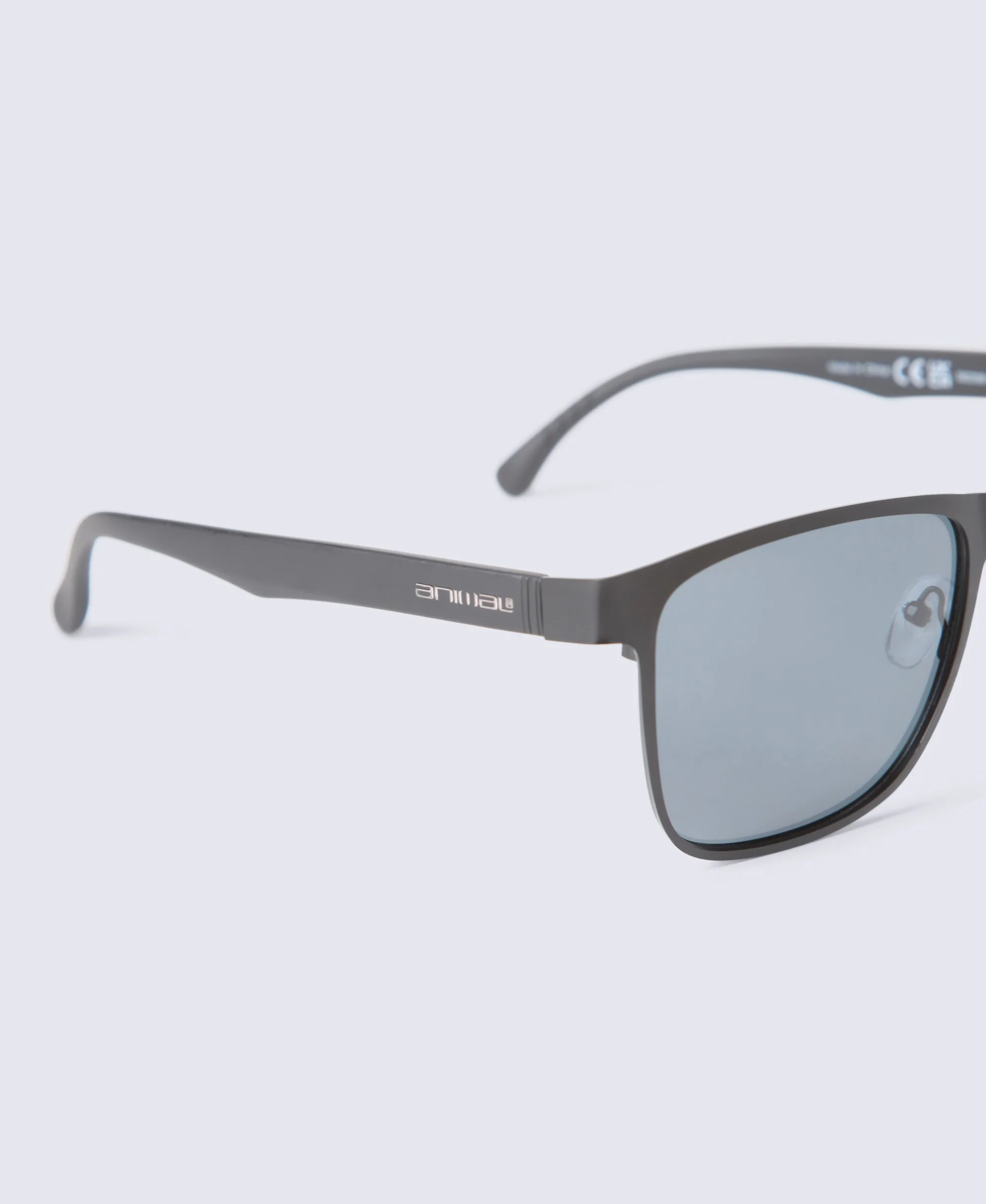 Jacob Mens Polarized Metal Sunglasses - Black - Image 8
