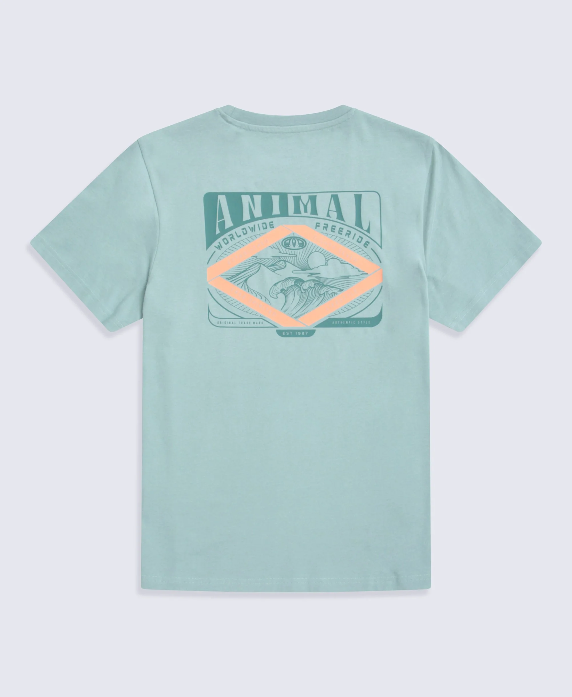 Jacob Mens T-Shirt - Bright Blue - Image 6