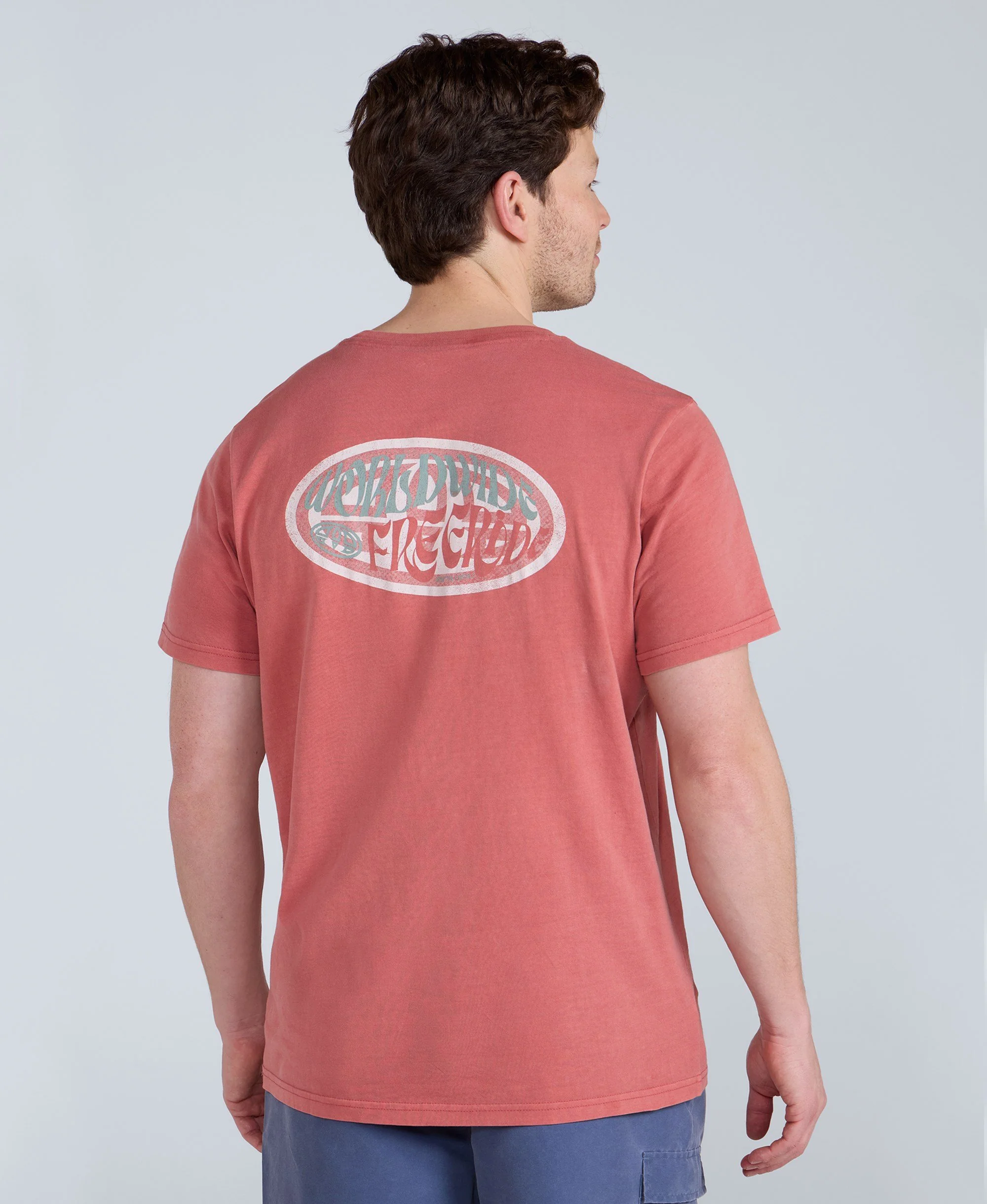 Jacob Mens T-Shirt - Dark Burgundy - Image 2