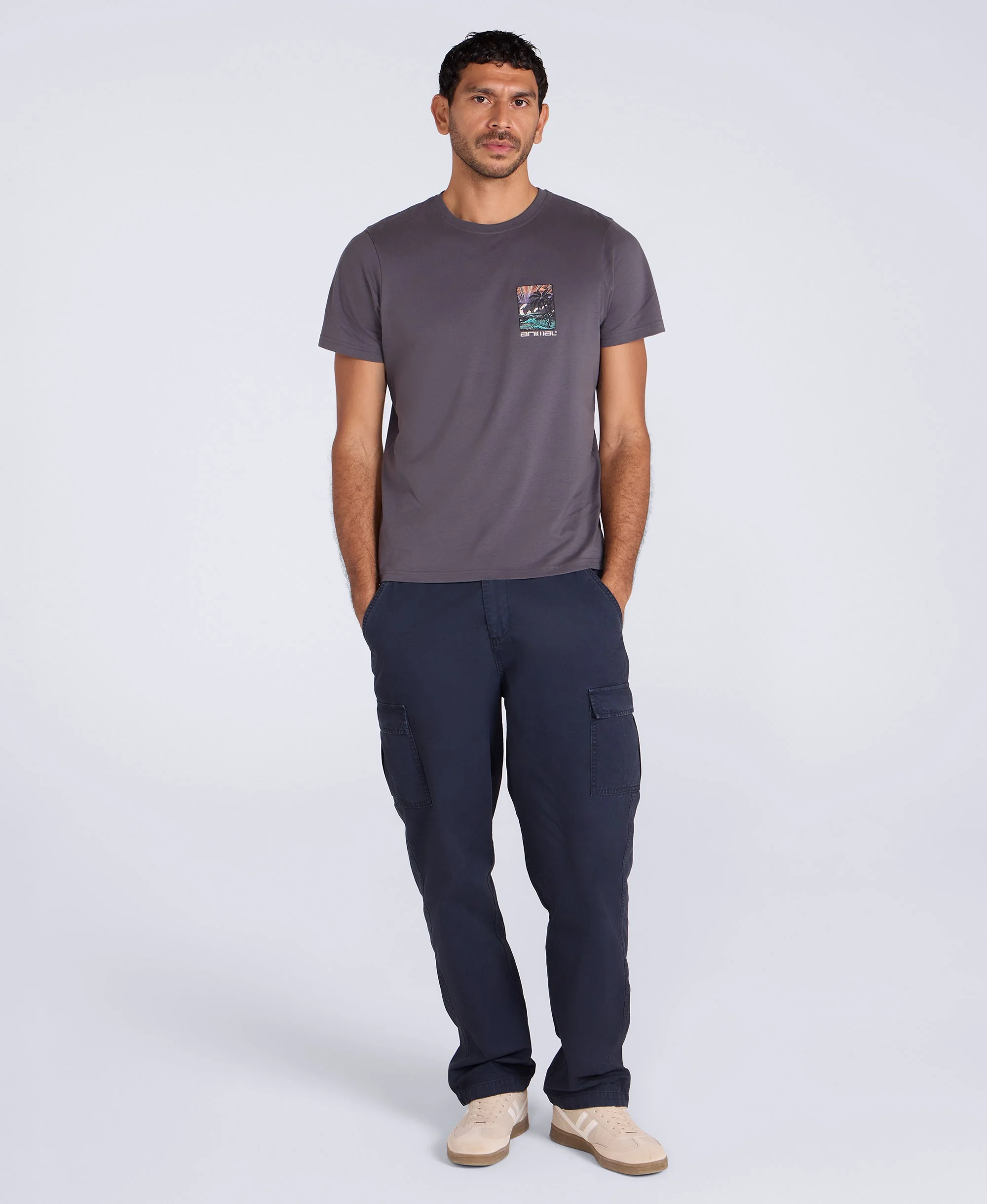 Jacob Mens T-Shirt - Grey - Image 4