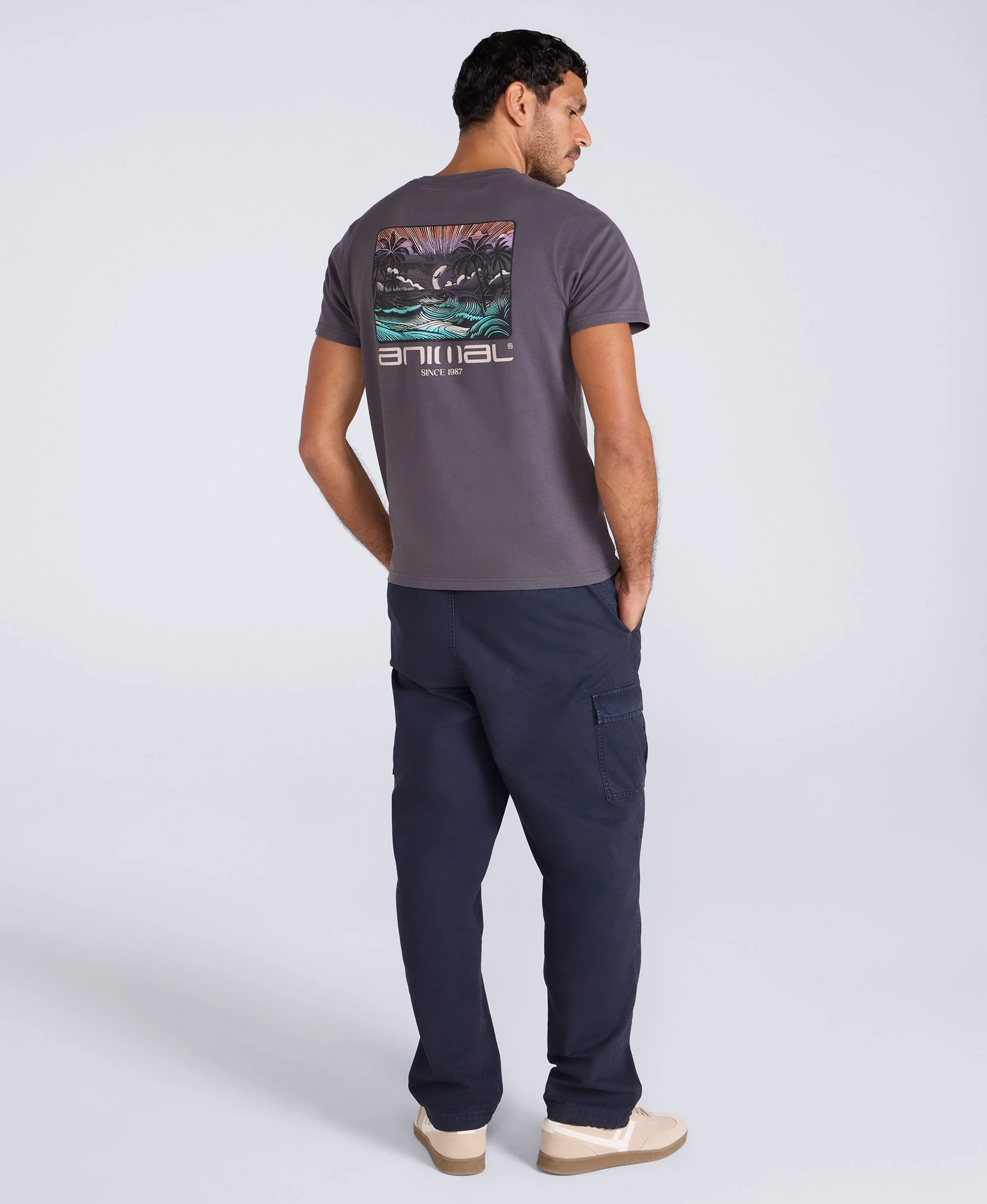 Jacob Mens T-Shirt - Grey - Image 5