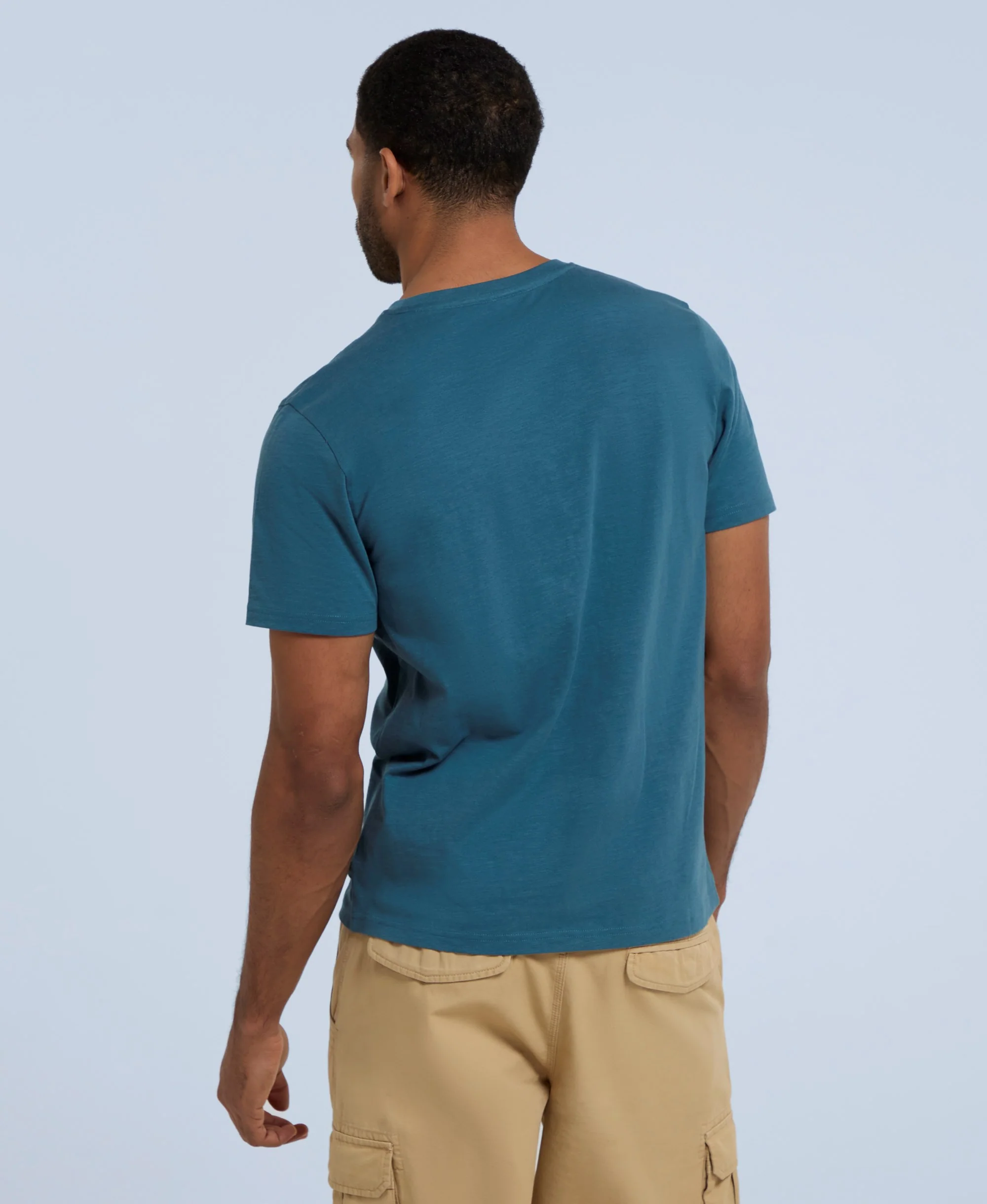 Jacob Mens T-Shirt - Teal - Image 4