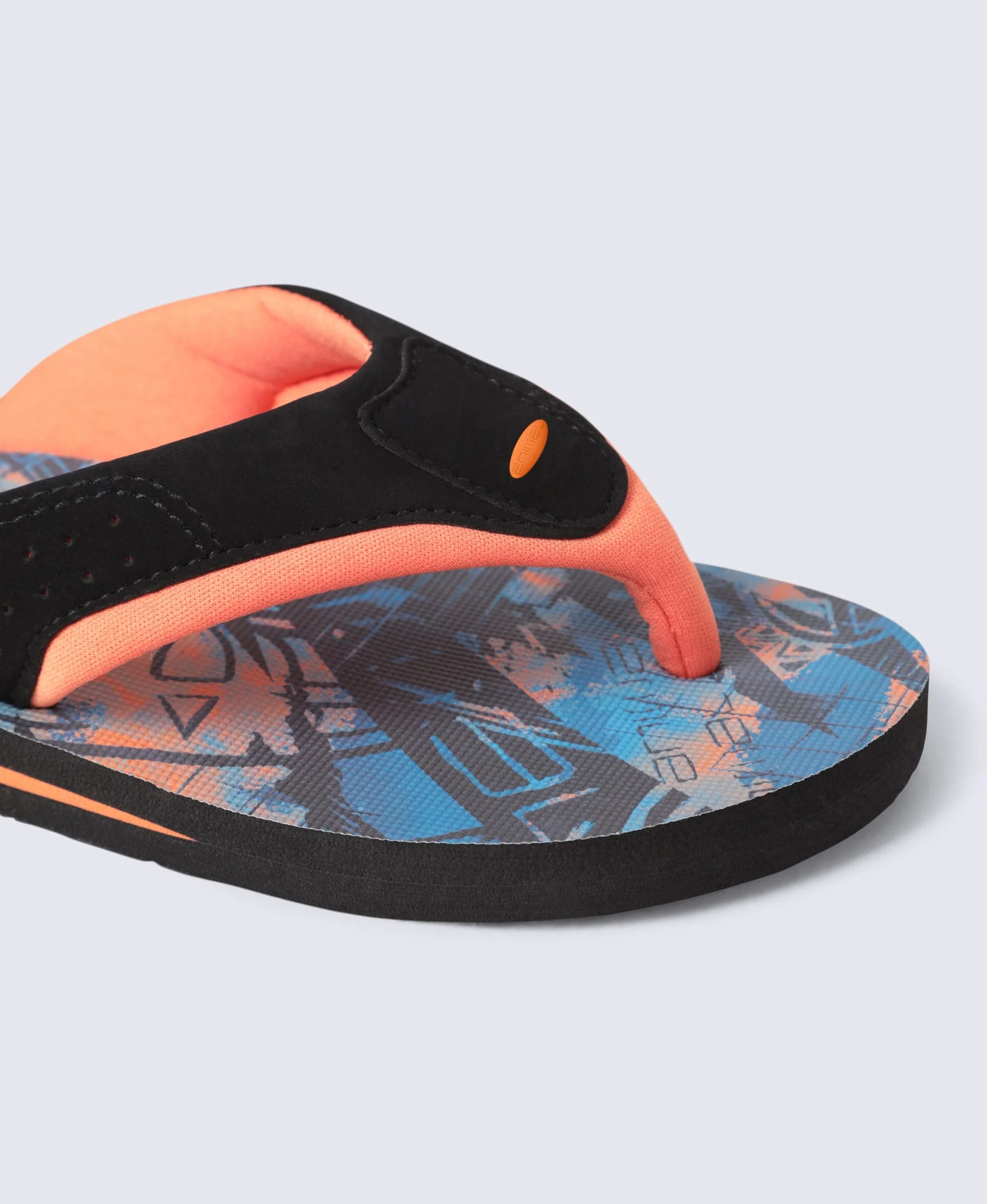 Jekyl Kids Flip-Flops - Bright Orange - Image 2