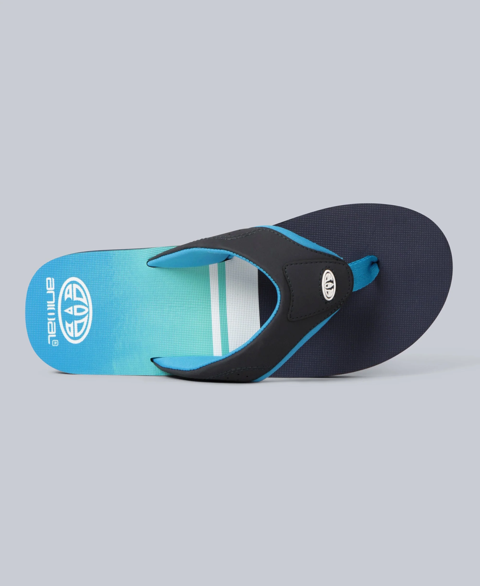 Jekyl Mens Flip-Flops - Blue - Image 11