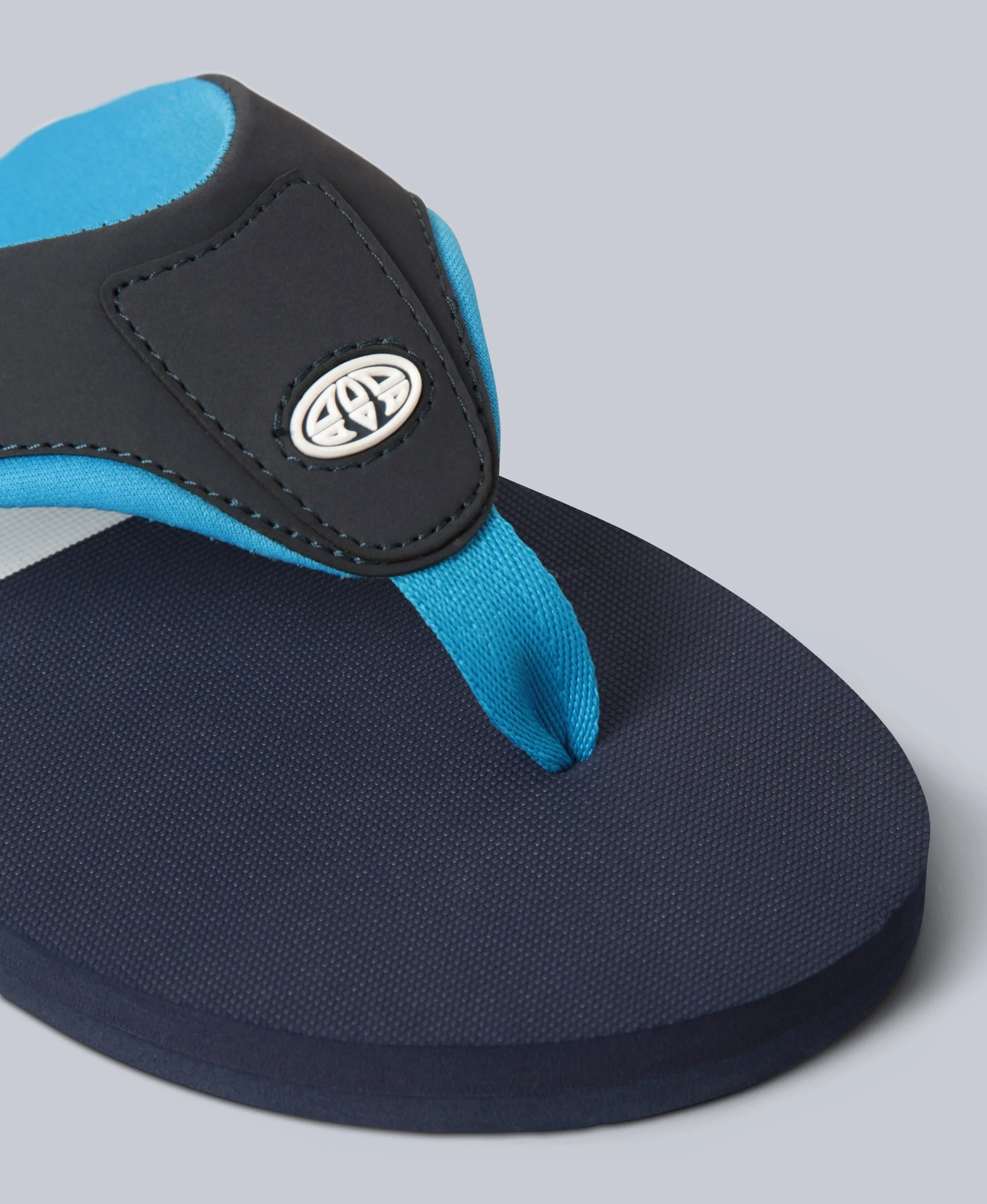 Jekyl Mens Flip-Flops - Blue - Image 14