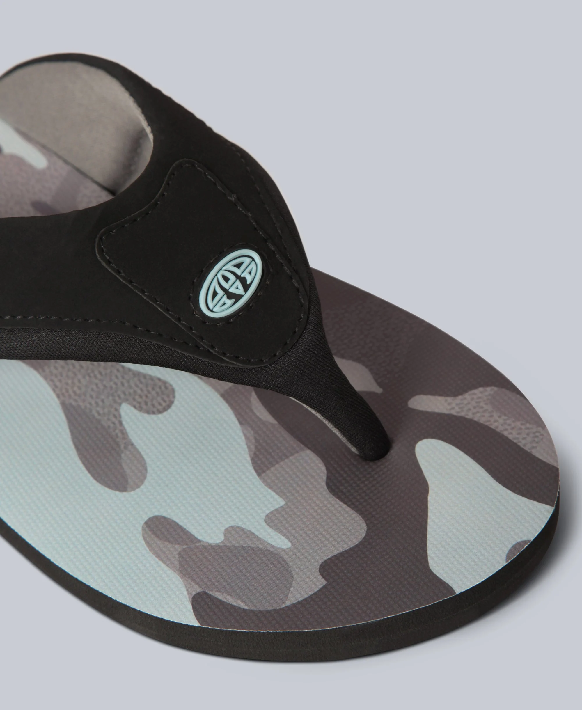 Jekyl Mens Flip-Flops - Medium Grey - Image 13