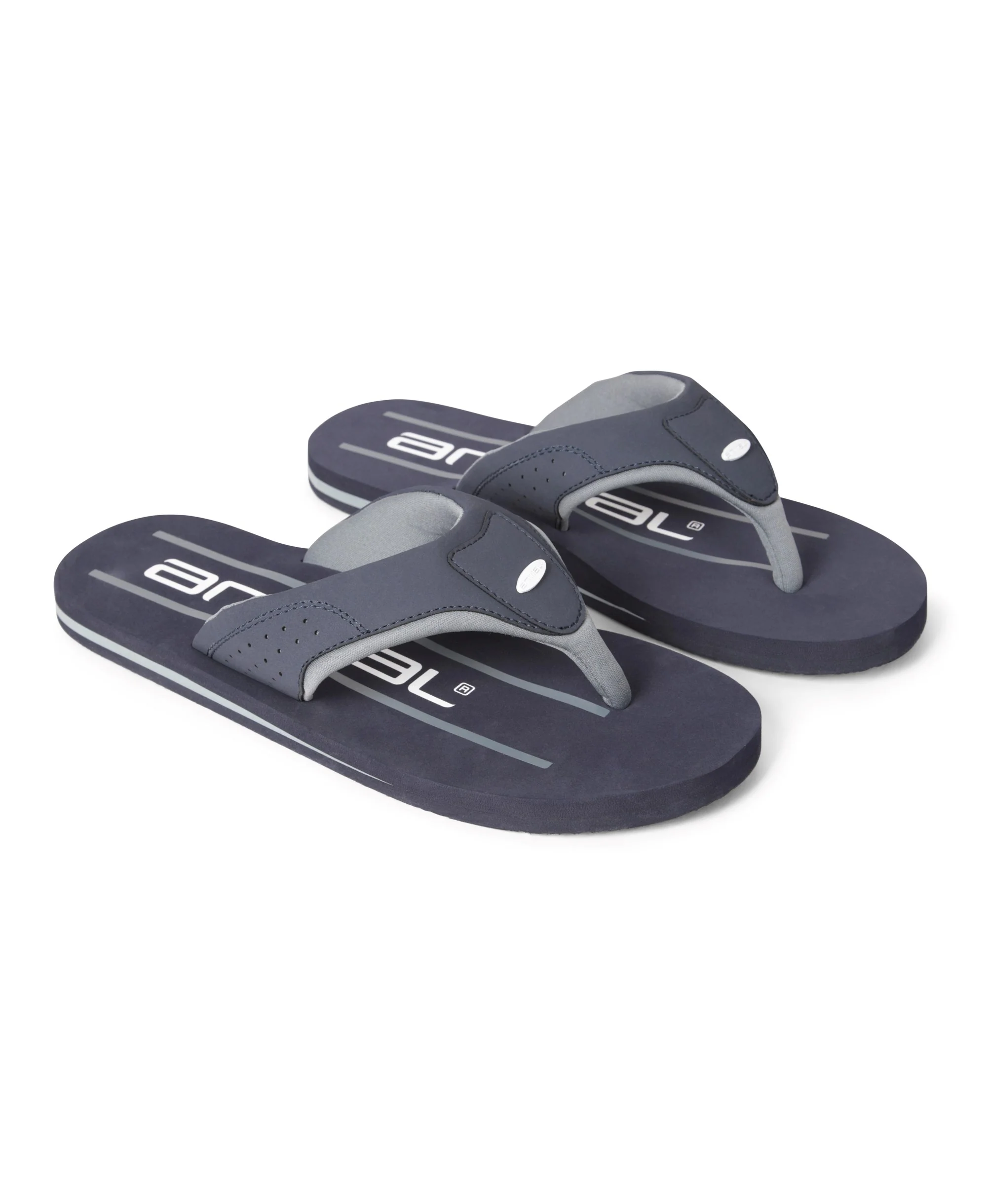 Jekyl Mens Flip-Flops - Navy - Image 6