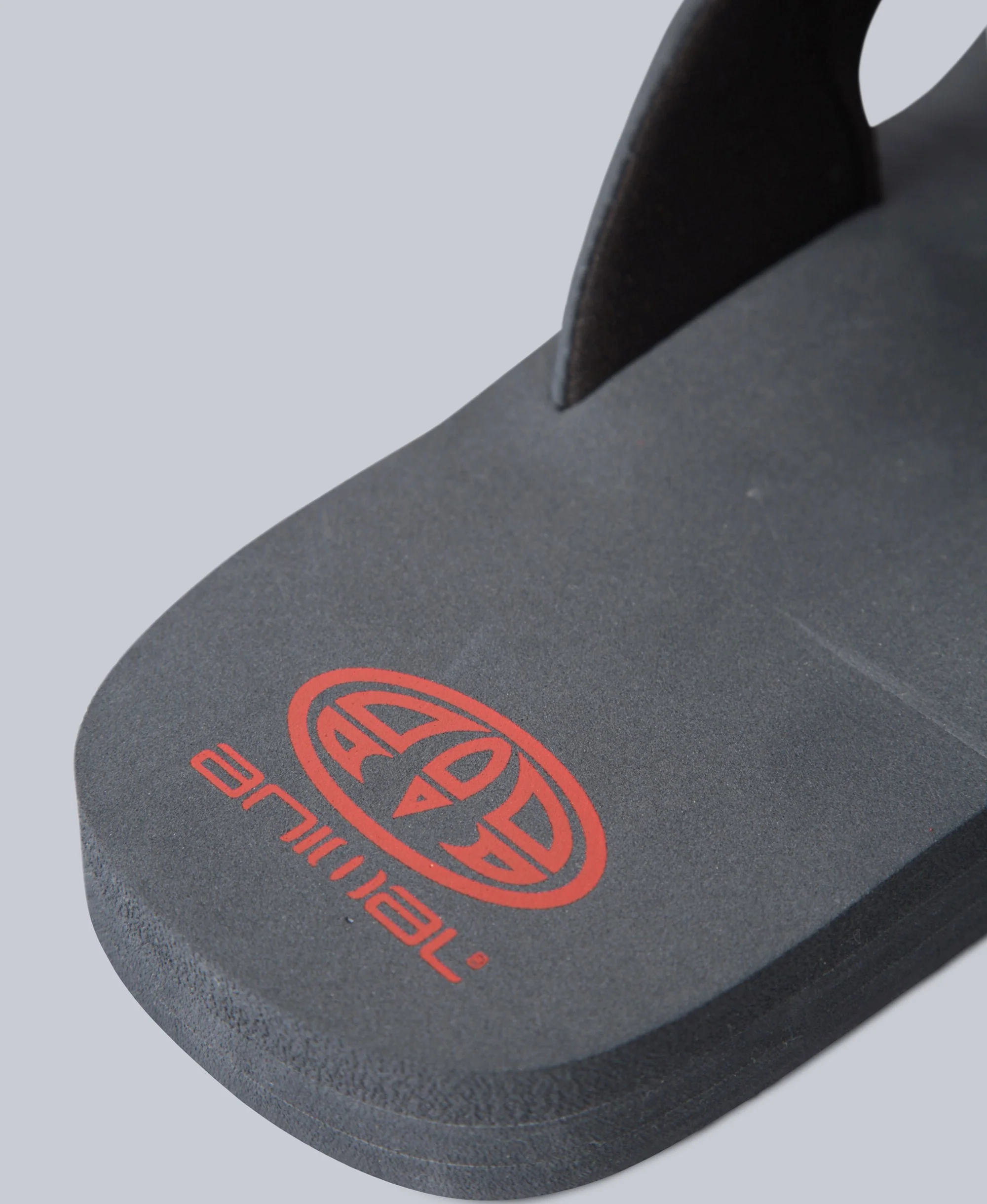Jekyl Mens Flip-Flops - Asphalt - Image 10