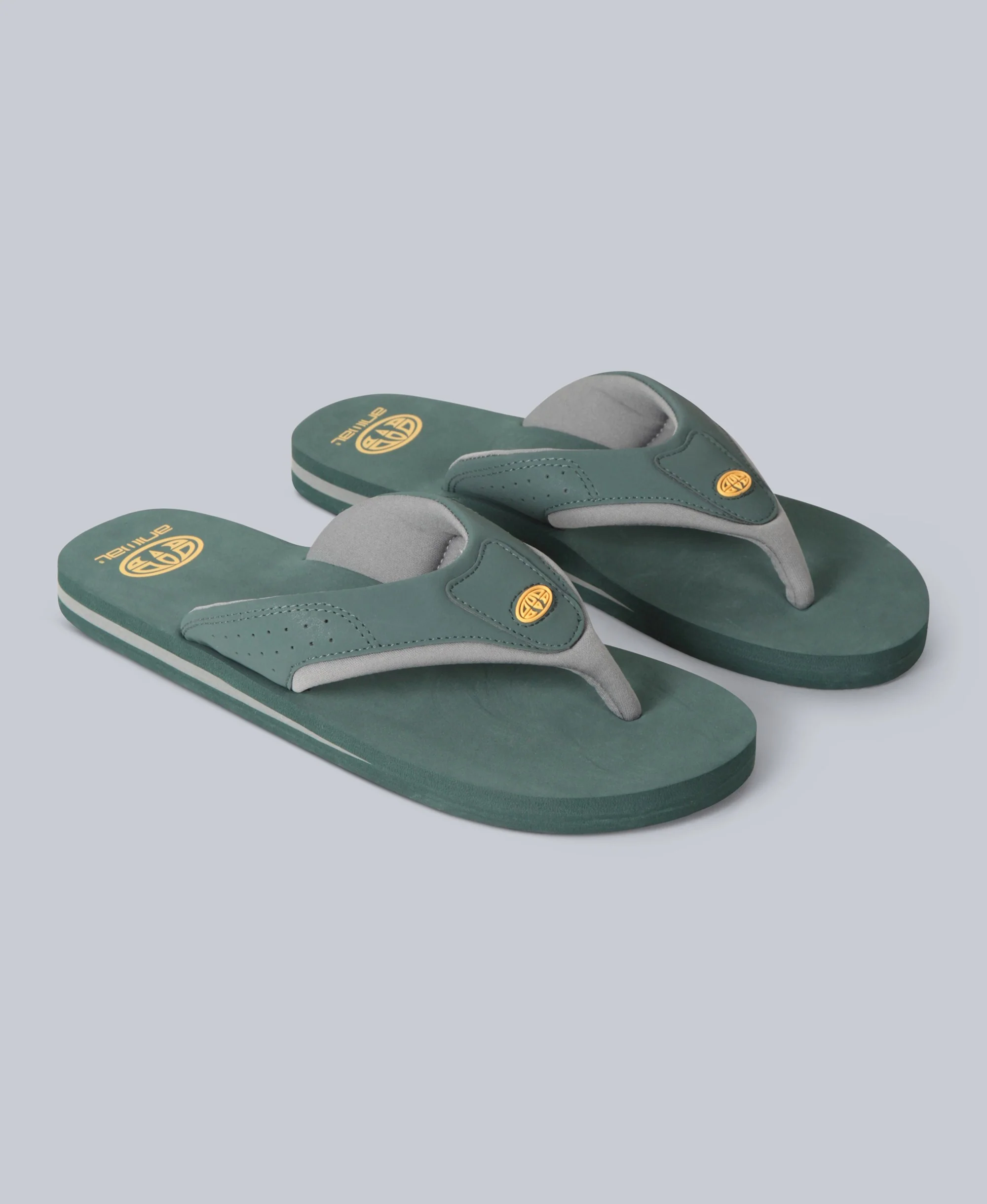 Jekyl Mens Flip-Flops - Green - Image 6