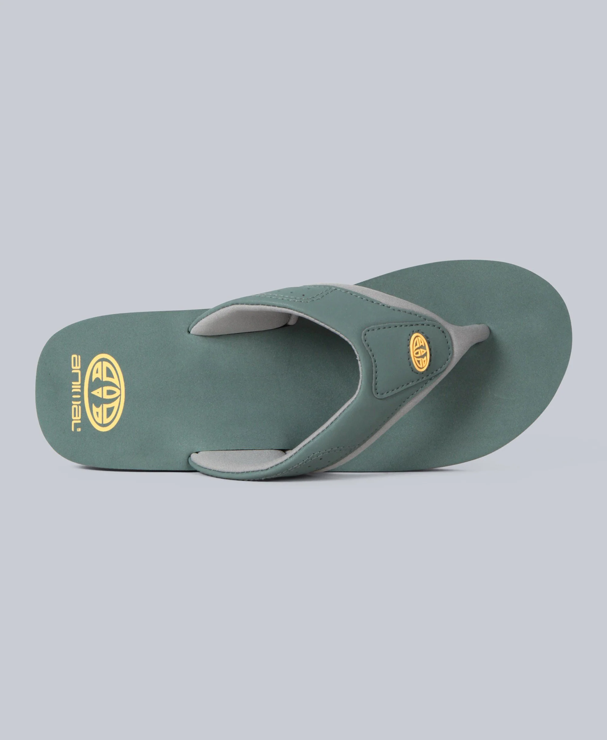 Jekyl Mens Flip-Flops - Green - Image 7