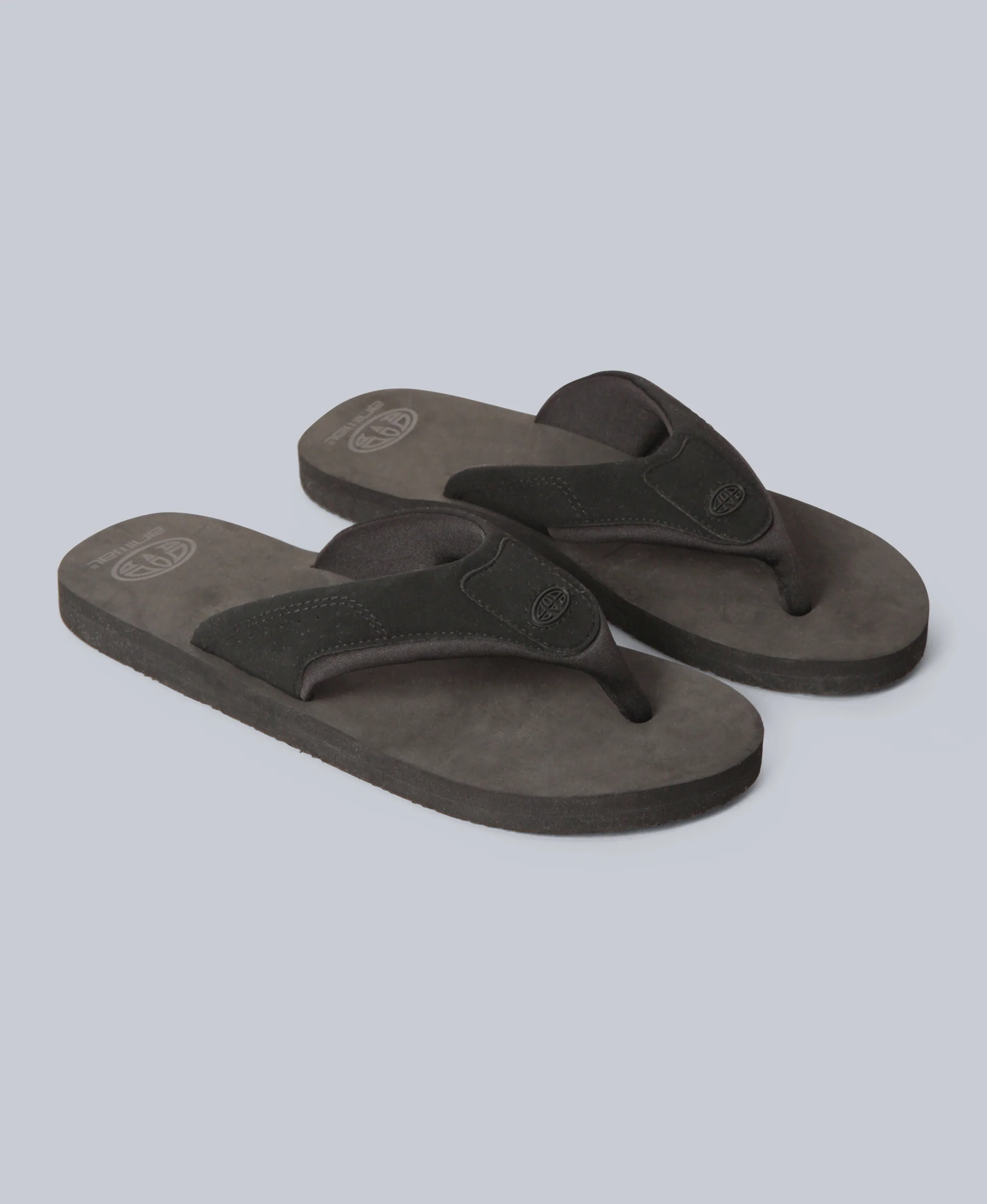 Jekyl Mens Flip-Flops - Grey - Image 7